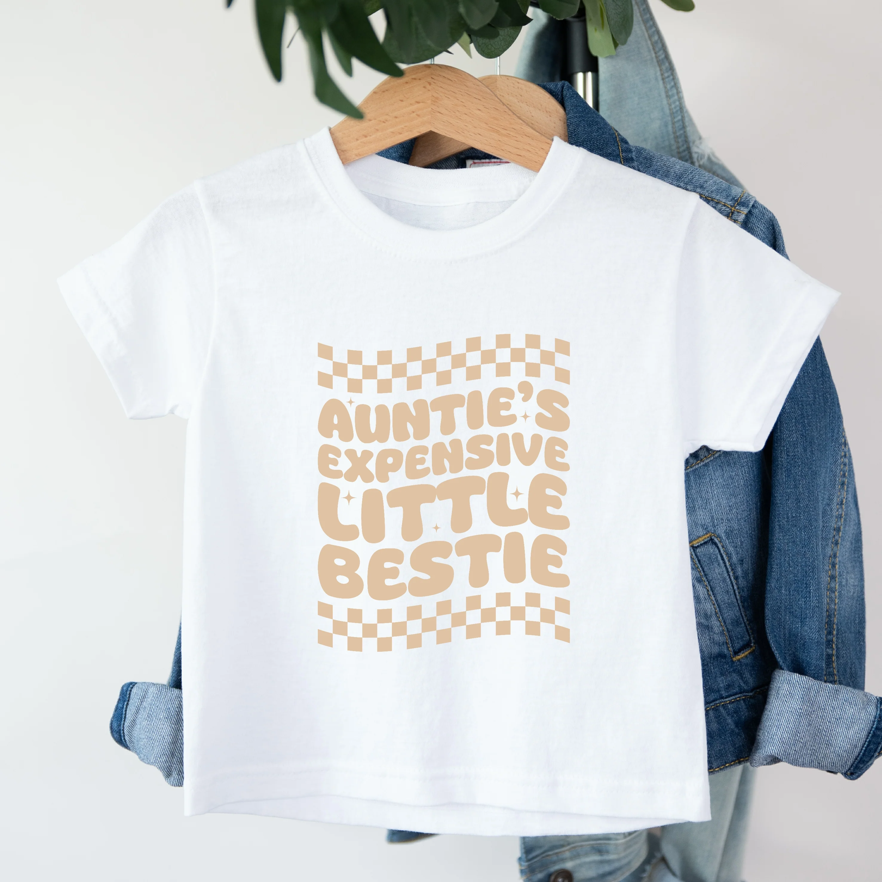Aunties Expensive Bestie Beige Matching Outfits - Image 4