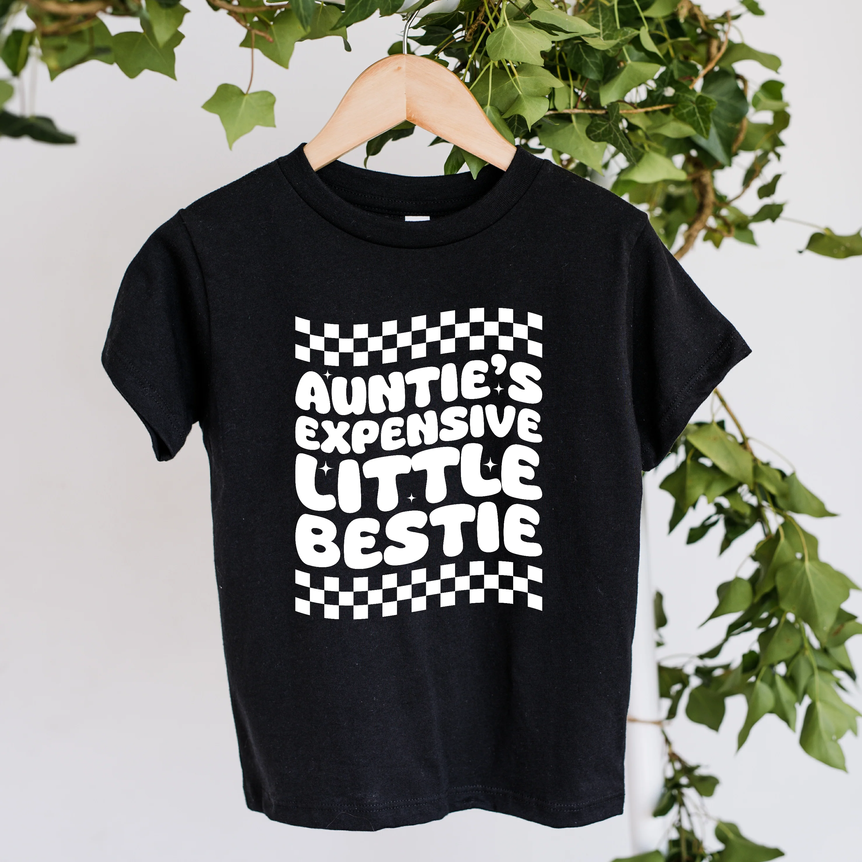 Aunties Expensive Bestie Black Matching Outfits - Image 3