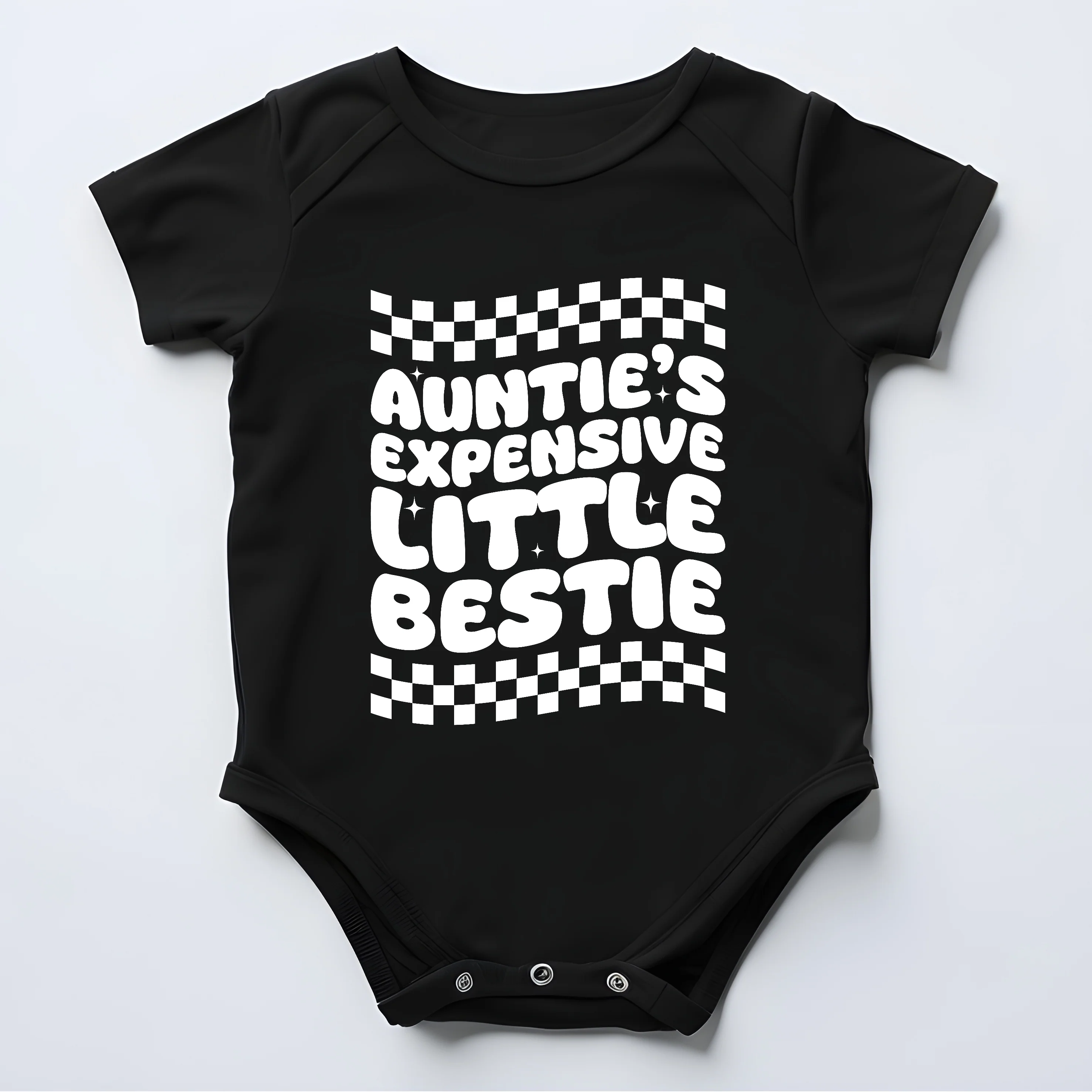 Aunties Expensive Bestie Black Matching Outfits - Image 4