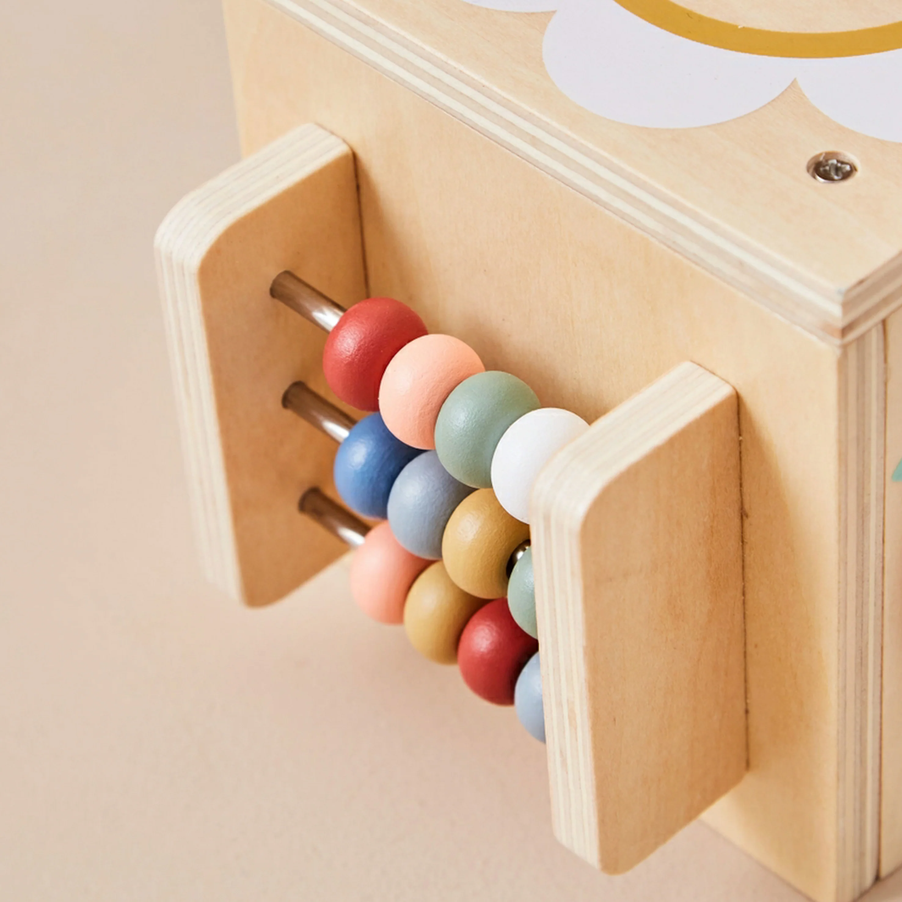 Baby Woodeen Bee Activity Cube - Image 3