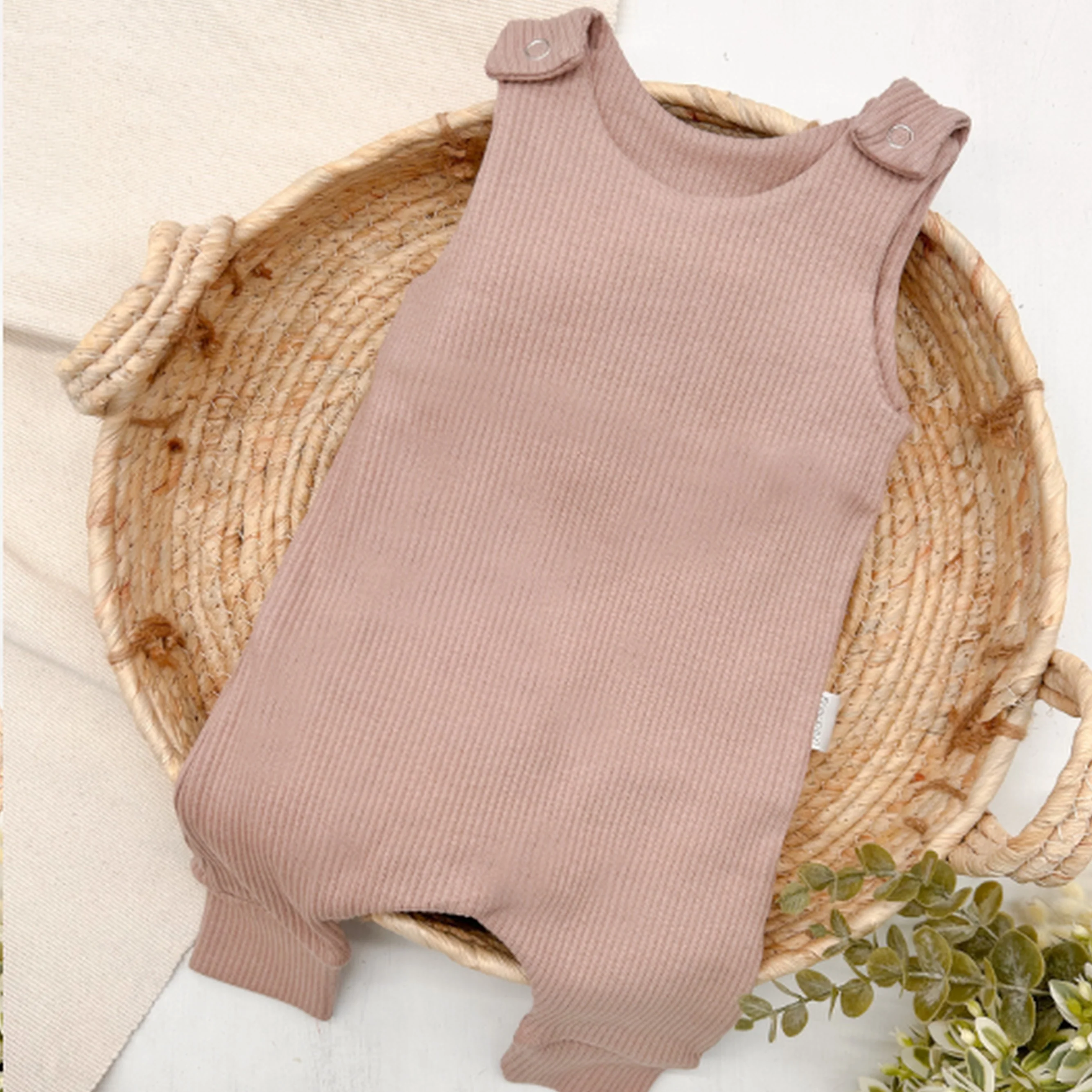 Personalised Big Brother/Little Brother Ribbed Dungarees - Image 2