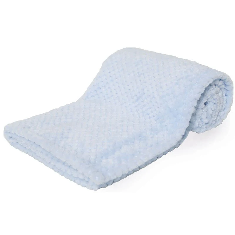 Boys Blue Blanket and Teddy Personalised Gift Hamper Set - Image 6
