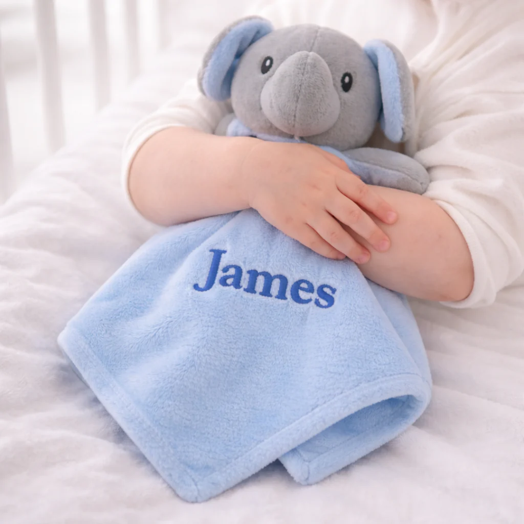 Boys Blue Dressing Gown Personalised Gift Hamper Set - Image 4