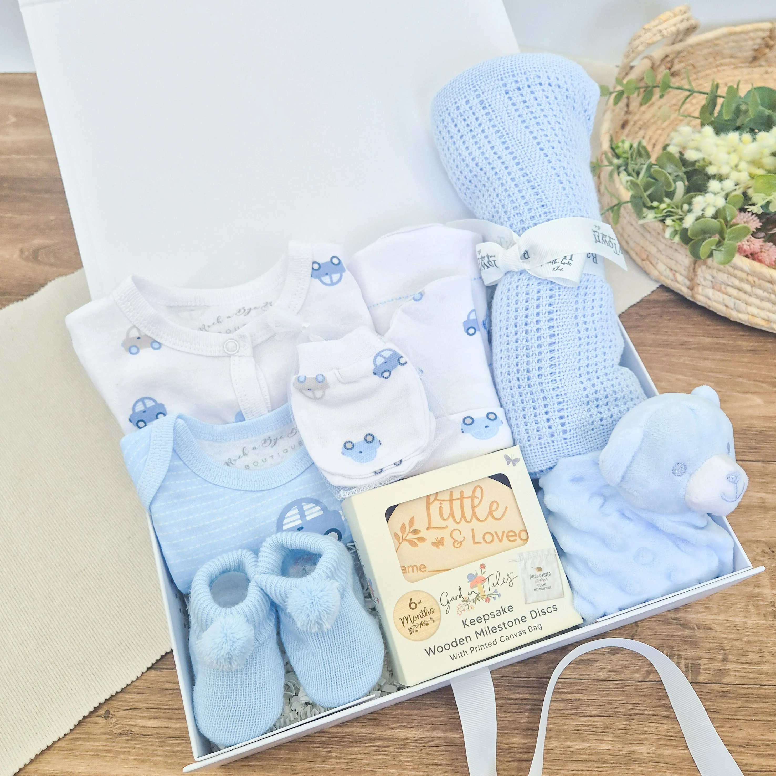 Boys Blue Luxury Gift Hamper Set