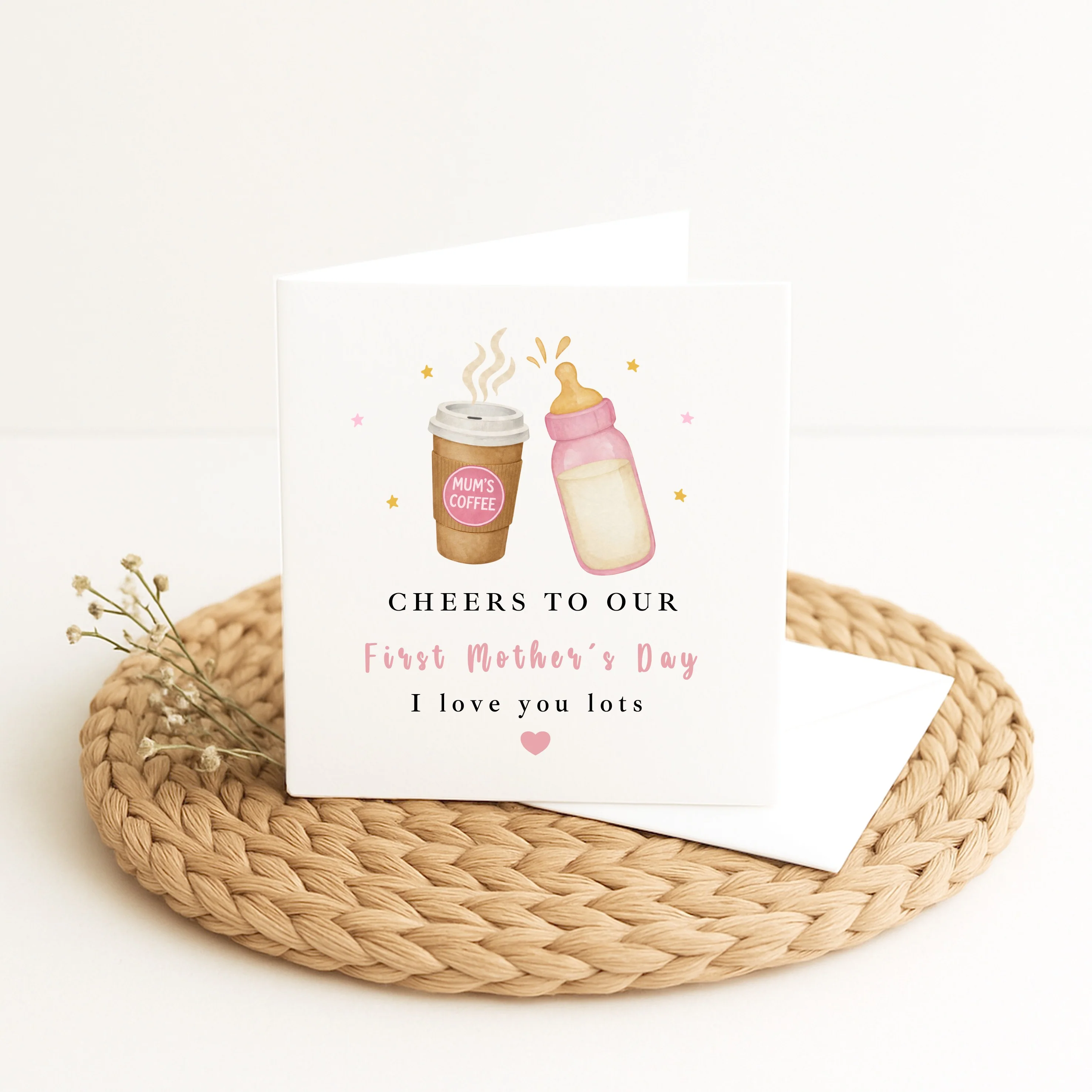 Cheers To Our First Mother's Day Card - Image 6