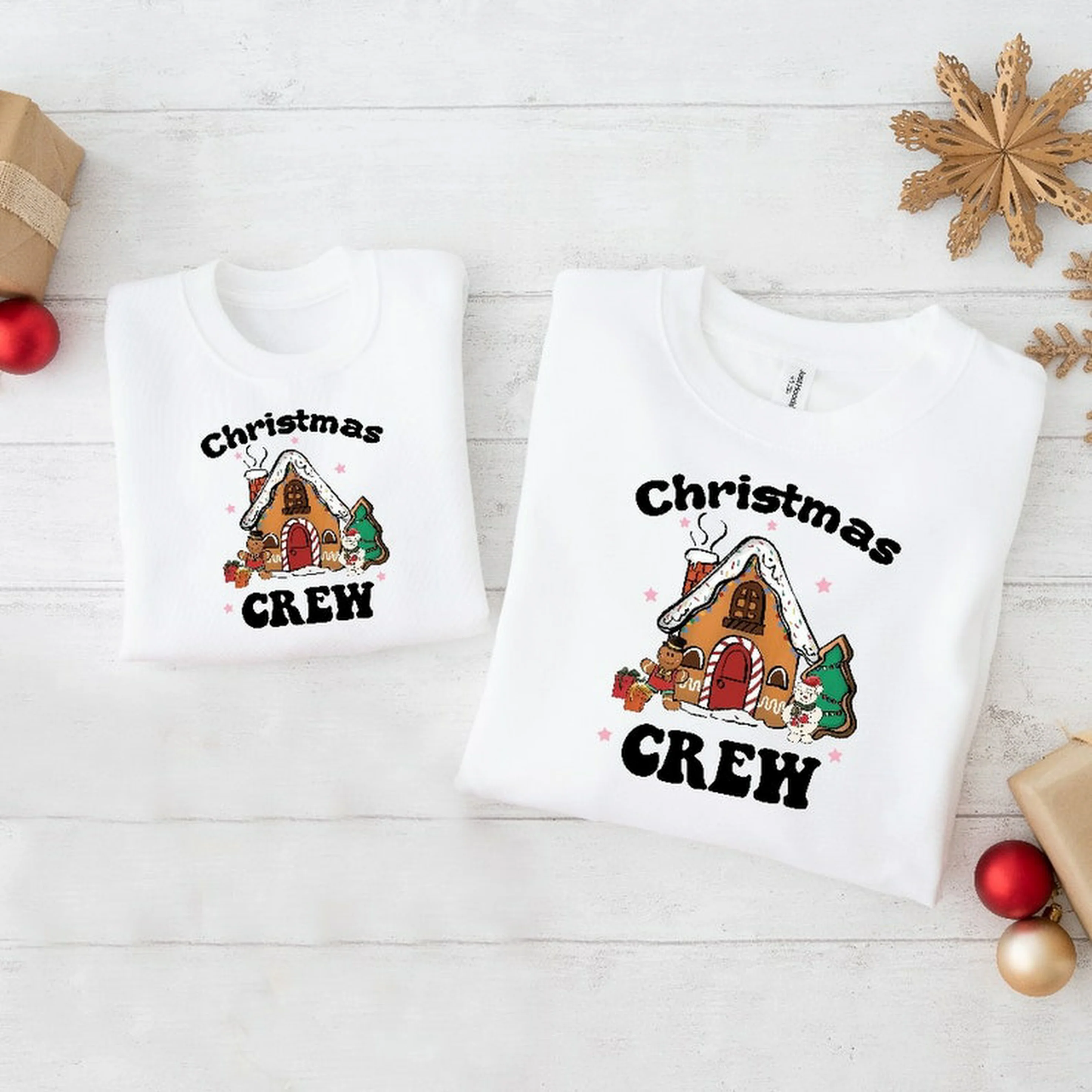 Christmas Crew Mum & Mini Sweatshirts - Image 2