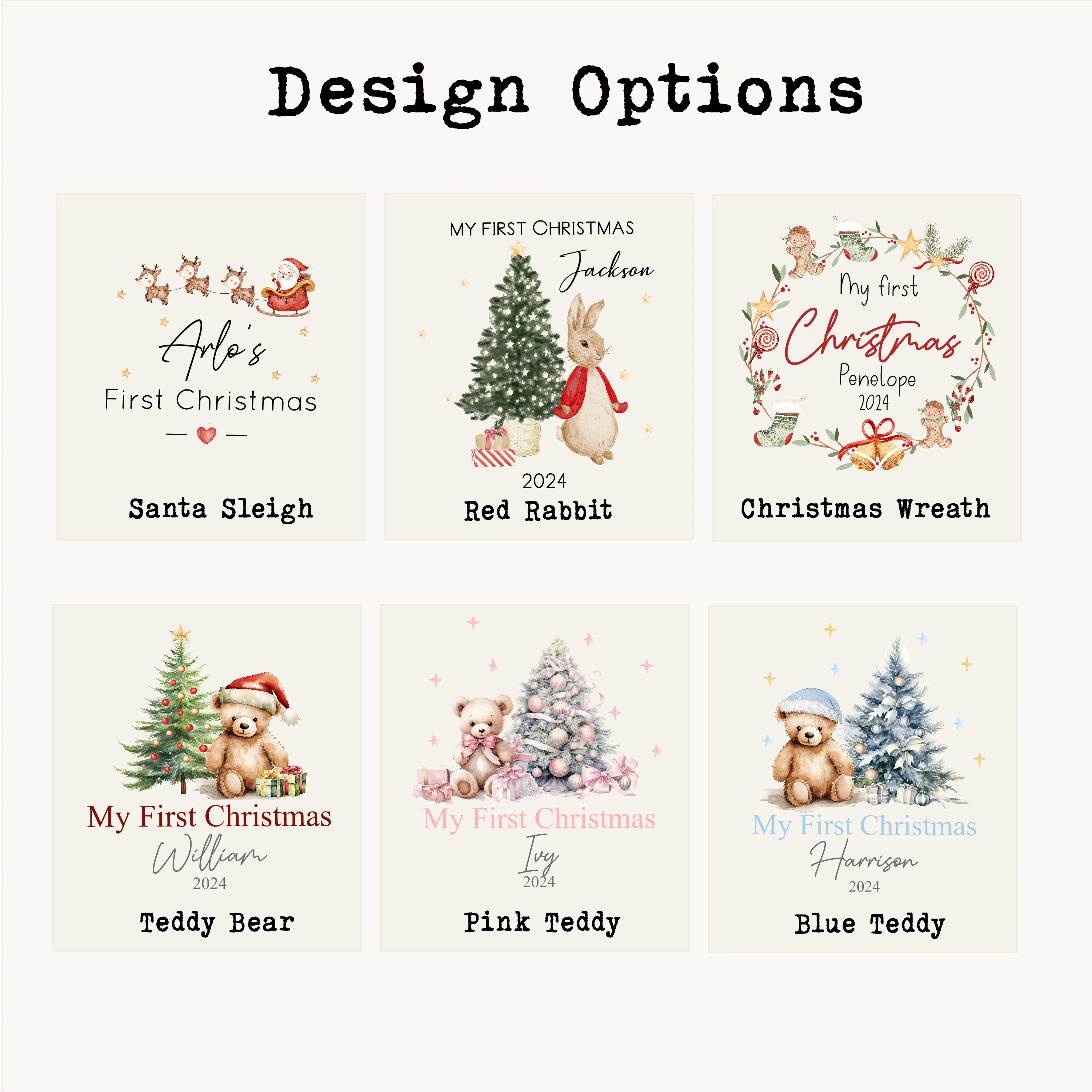 Christmas Baby Blanket & Booties Gift Set - Image 2