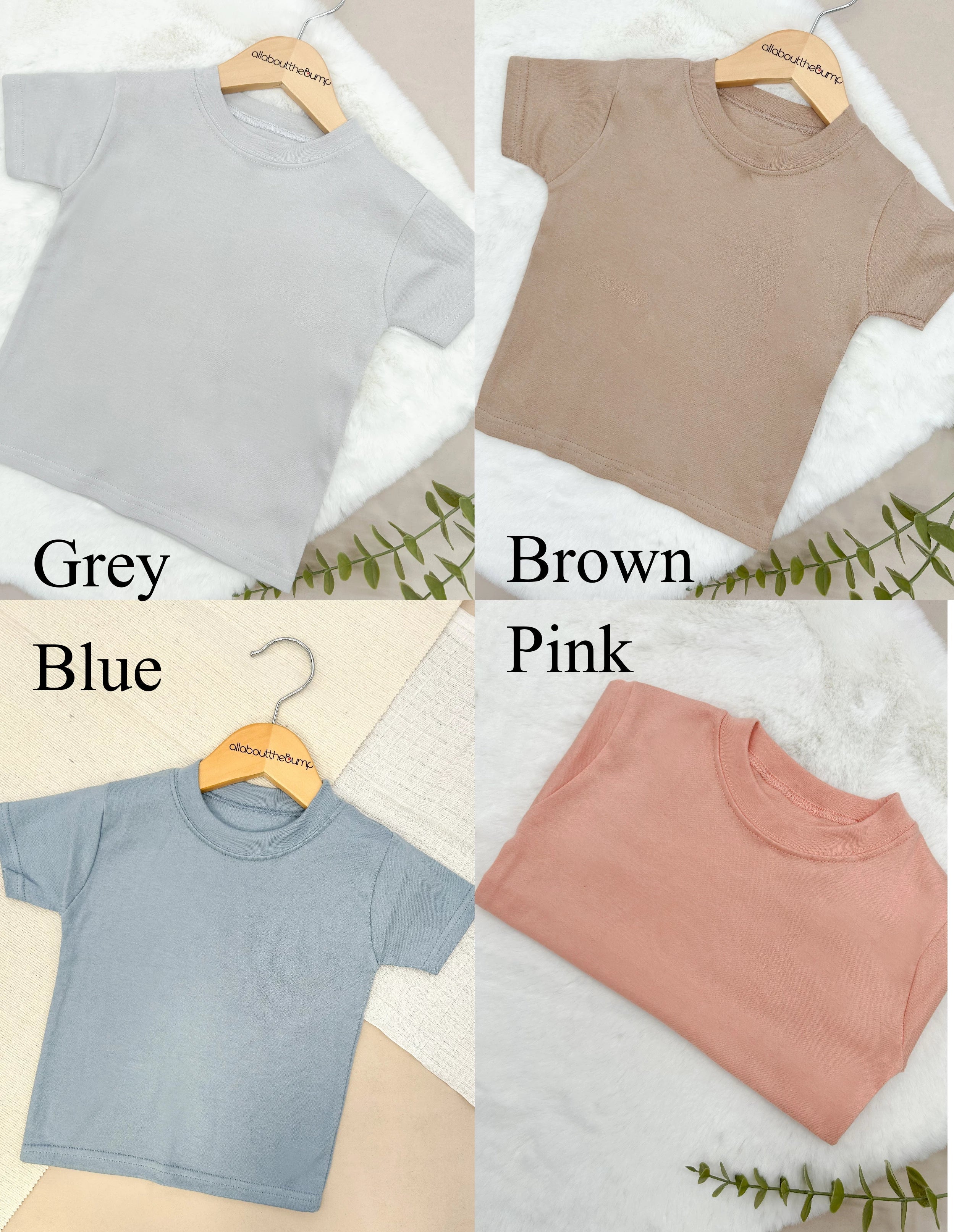Dad is My Valentine T-shirt | Peach Blue Brown Grey - Image 2