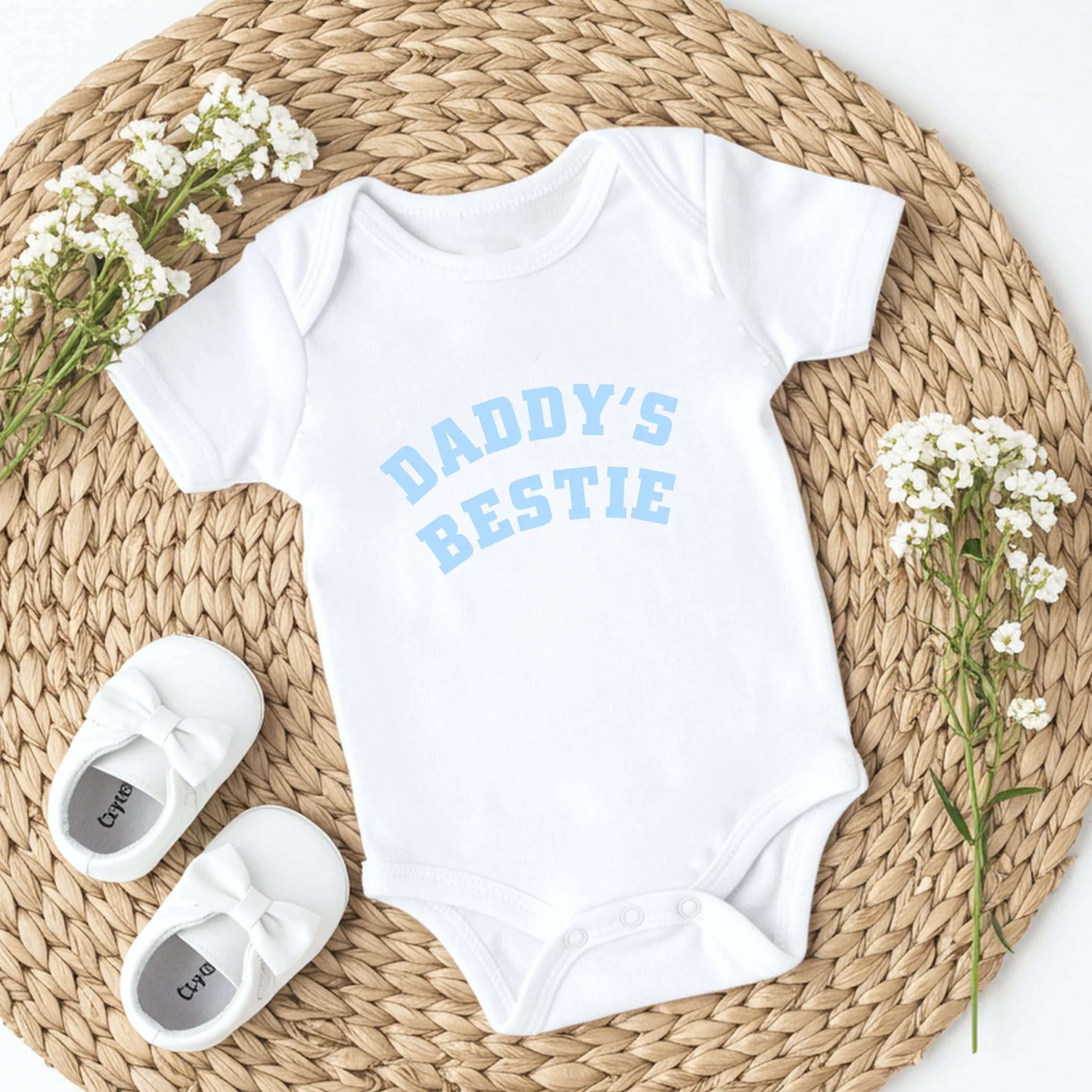 Daddys Bestie Blue Matching Outfits - Image 4