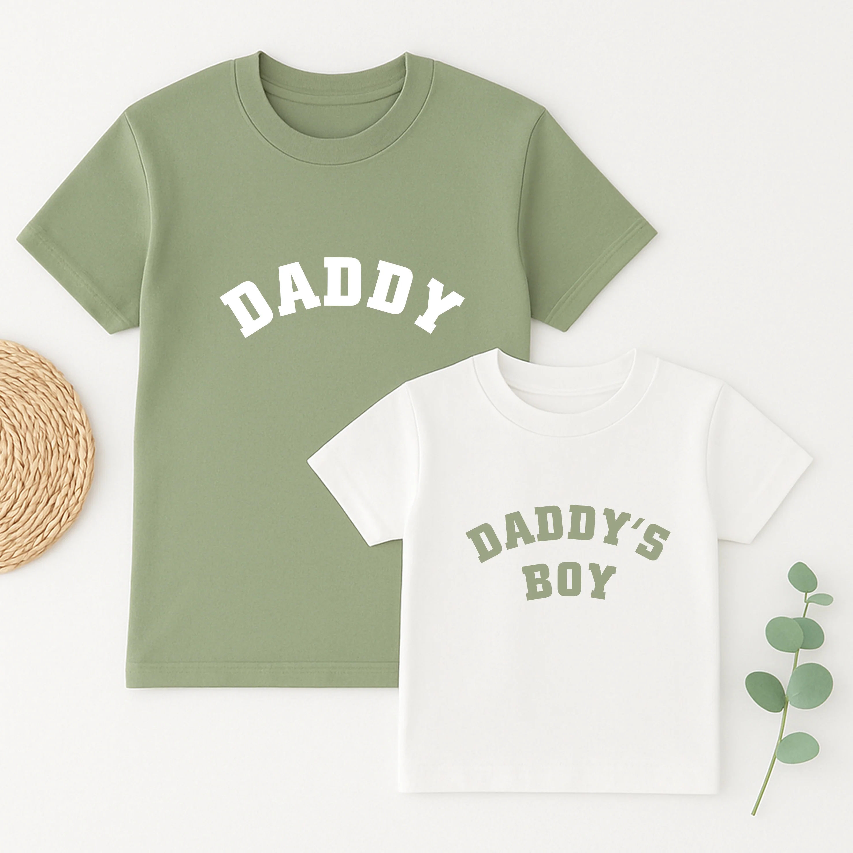 Daddy's Boy Green Matching Outfits - Image 5
