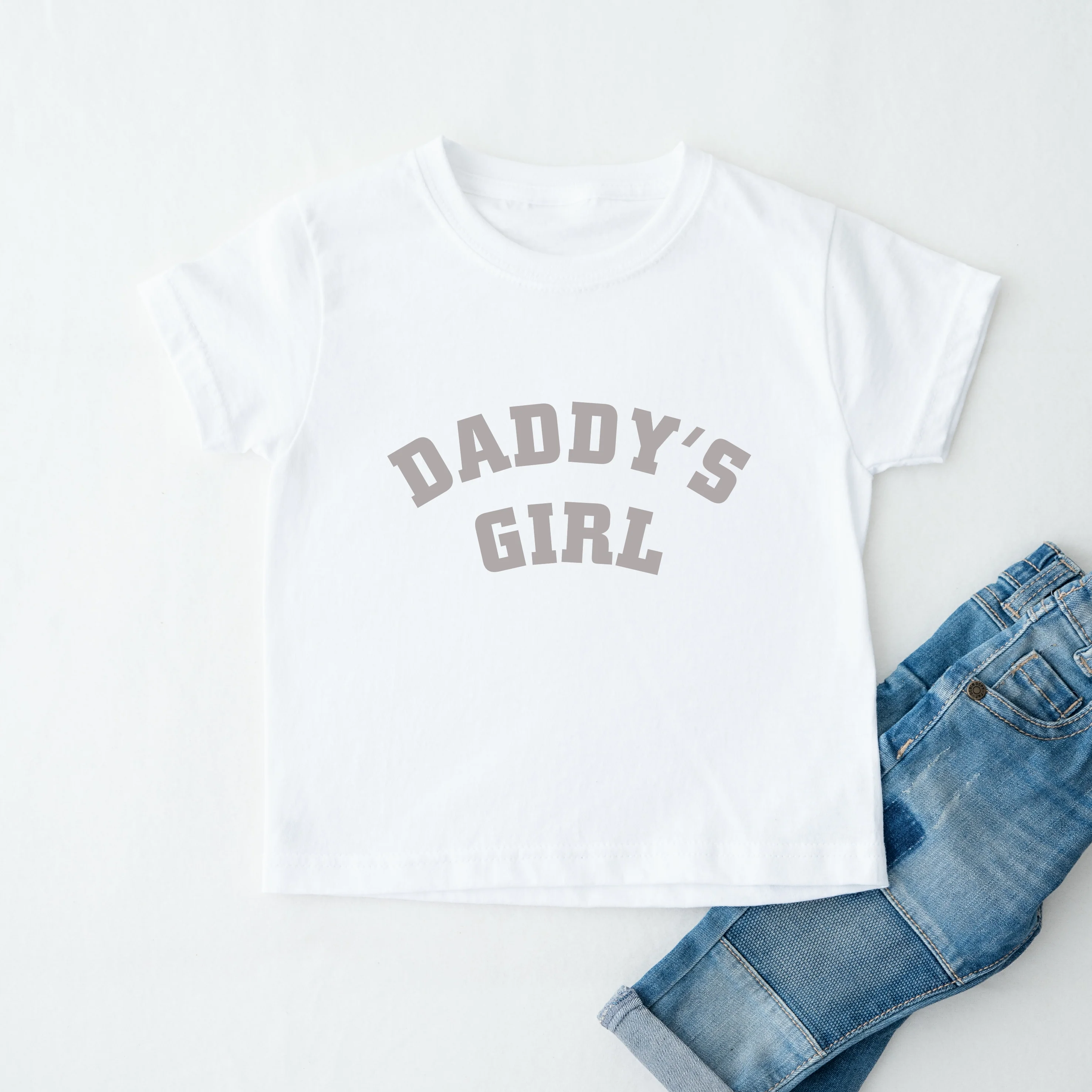 Daddys Girl Grey Matching Outfits - Image 3