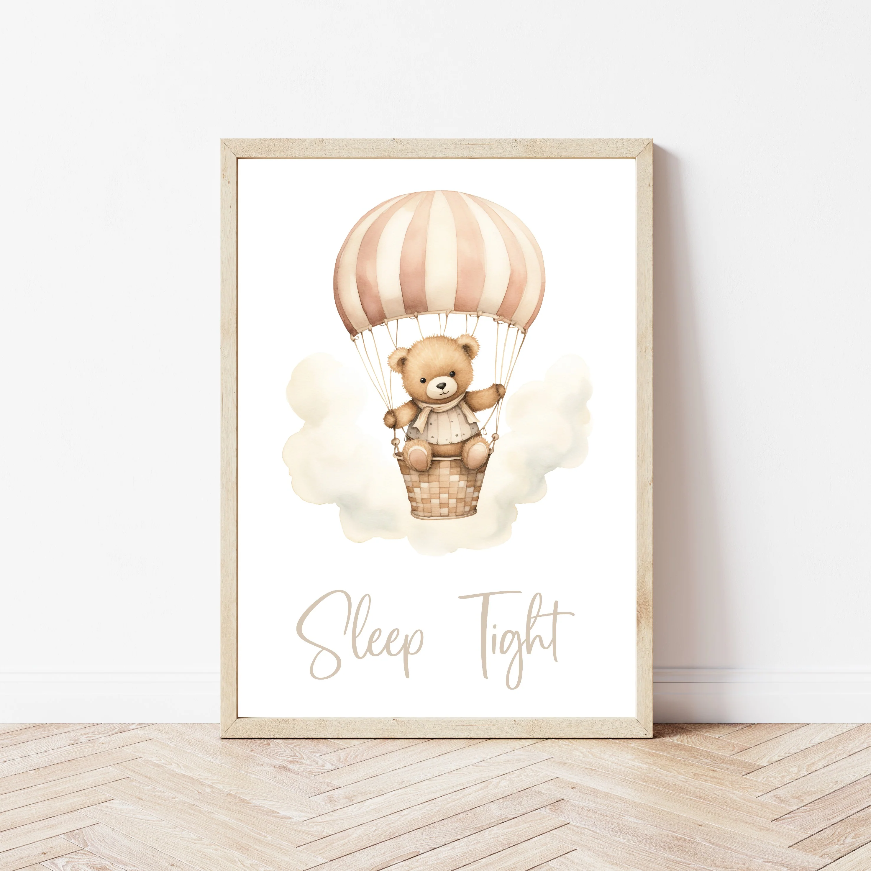 Dream Big Little One Teddy Set of 3 Wall Art - Image 5