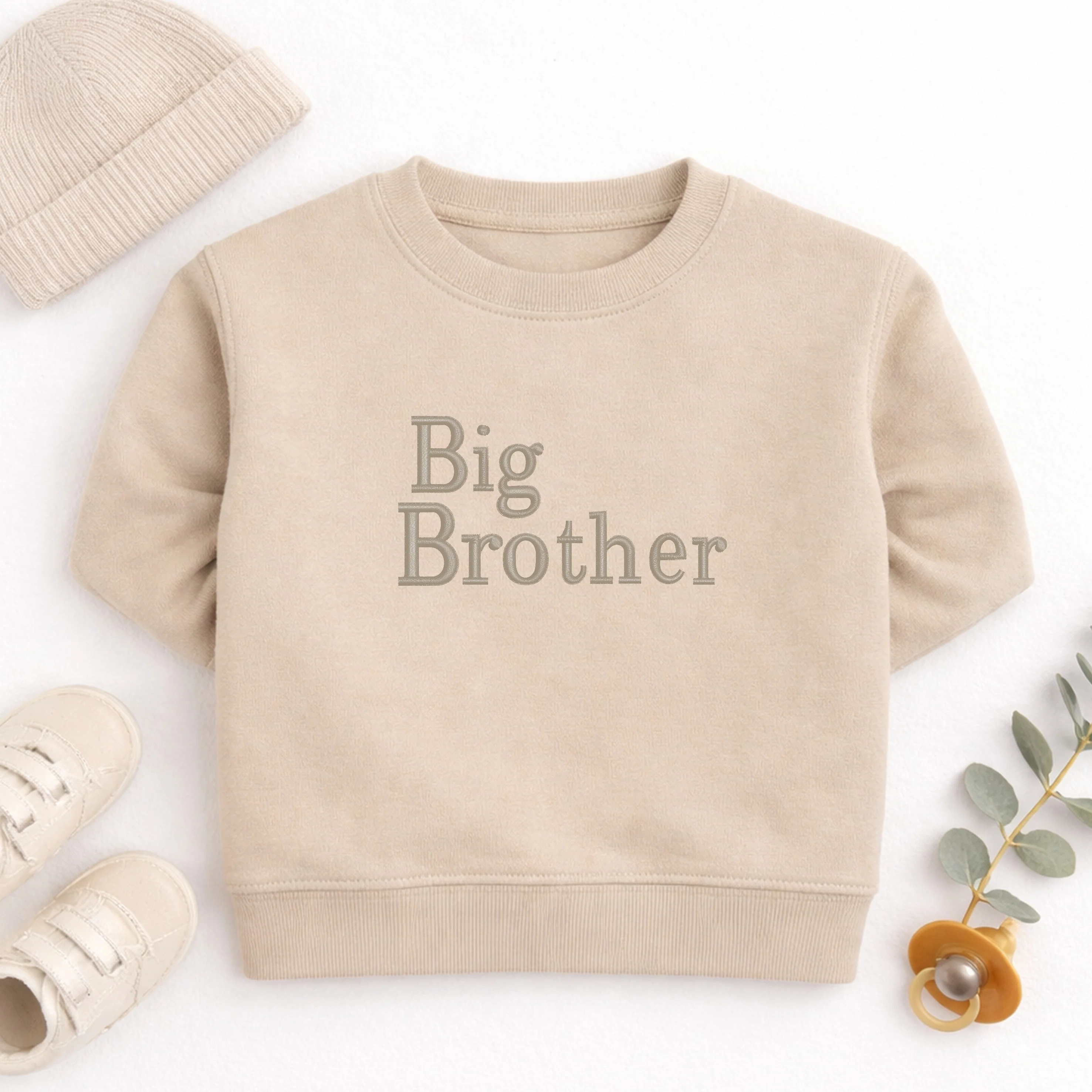 Embroidered Big Brother Sweatshirt - Image 3