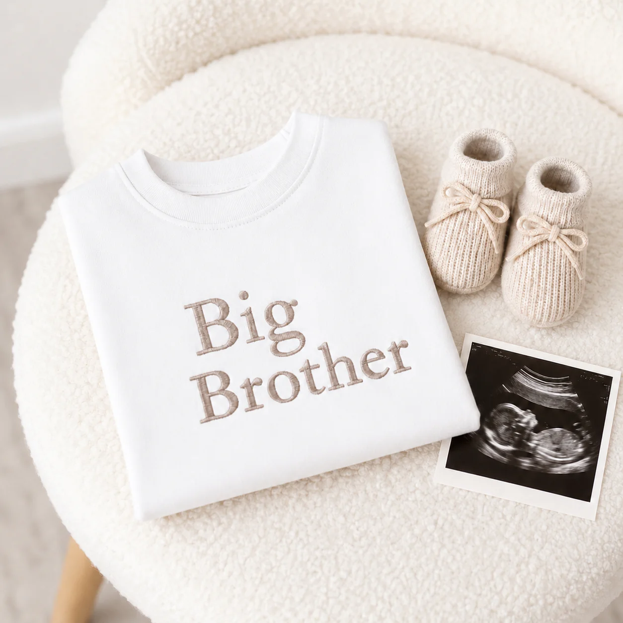 Embroidered Big Brother T-Shirt - Image 7