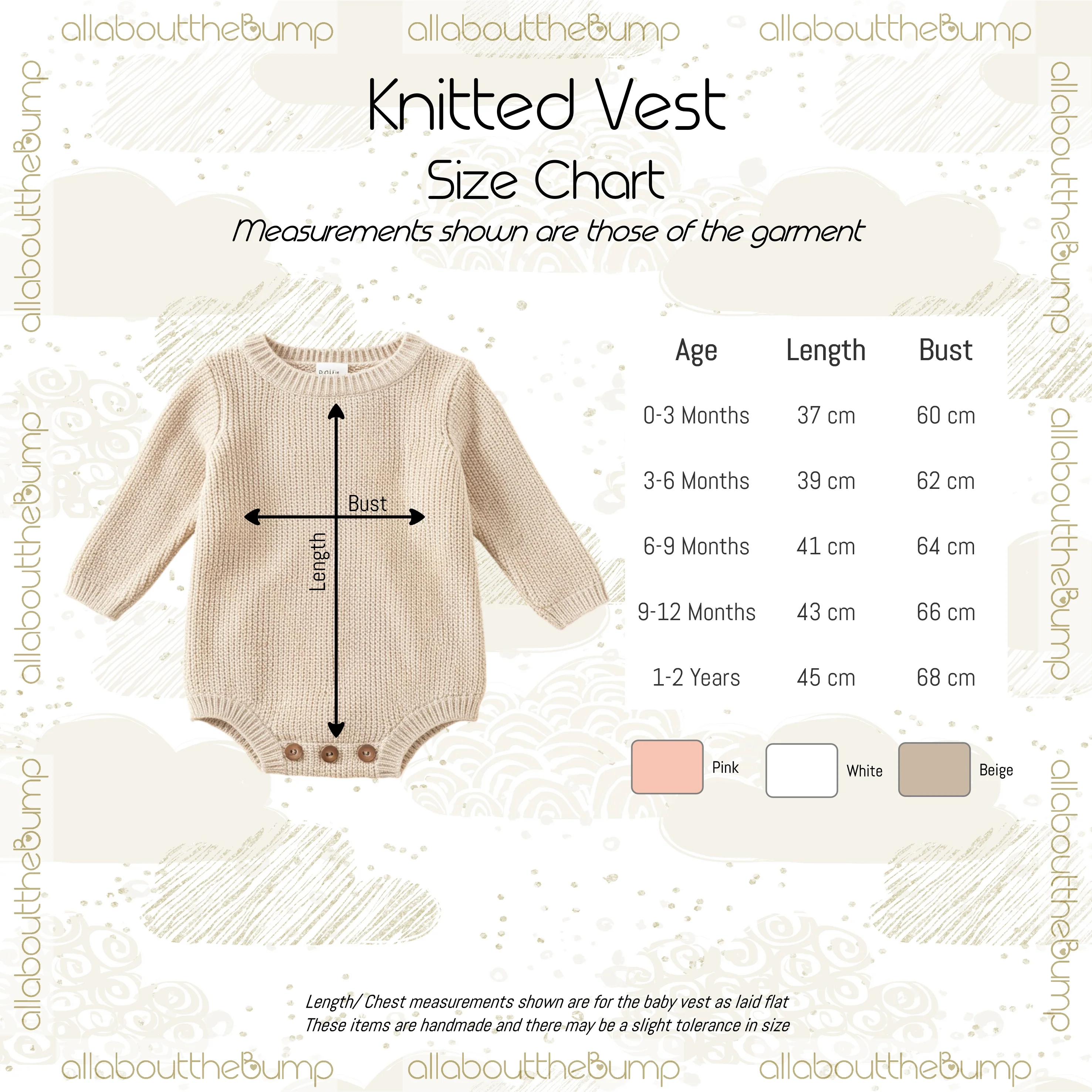 Personalised Script Name Embroidered Oversized Long Sleeve Knitted Romper - Image 7
