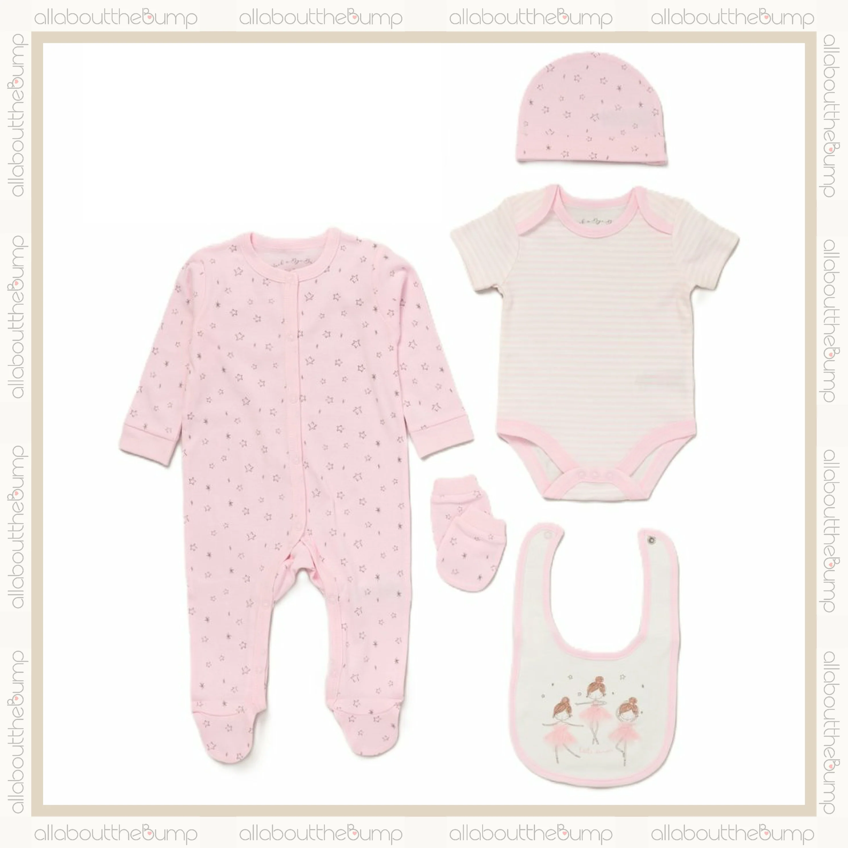 Girls Pink Star Ballerina & Comforter Luxury Hamper Gift Set - Image 5