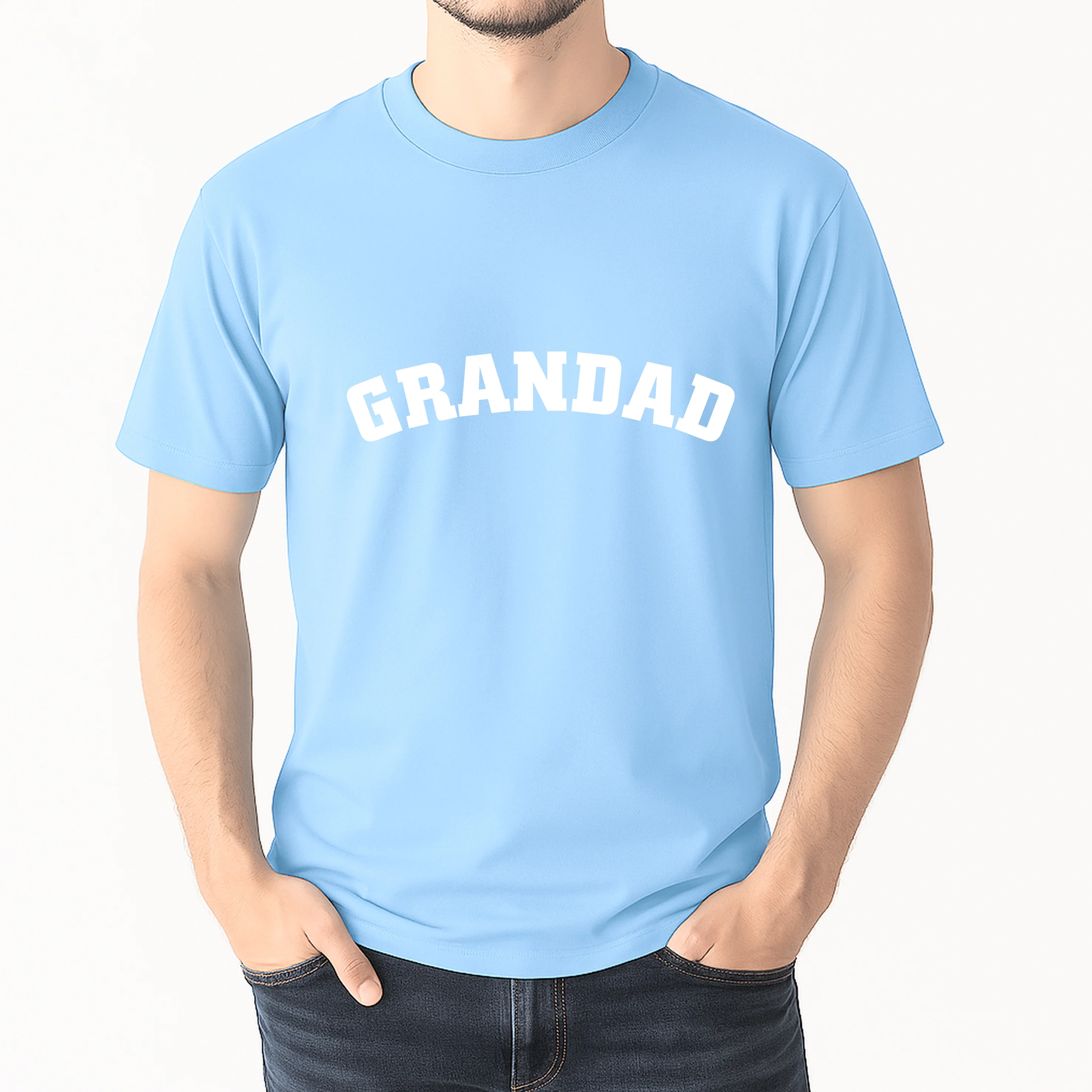 Grandad & Grandad's Boy Blue Matching Outfits - Image 3