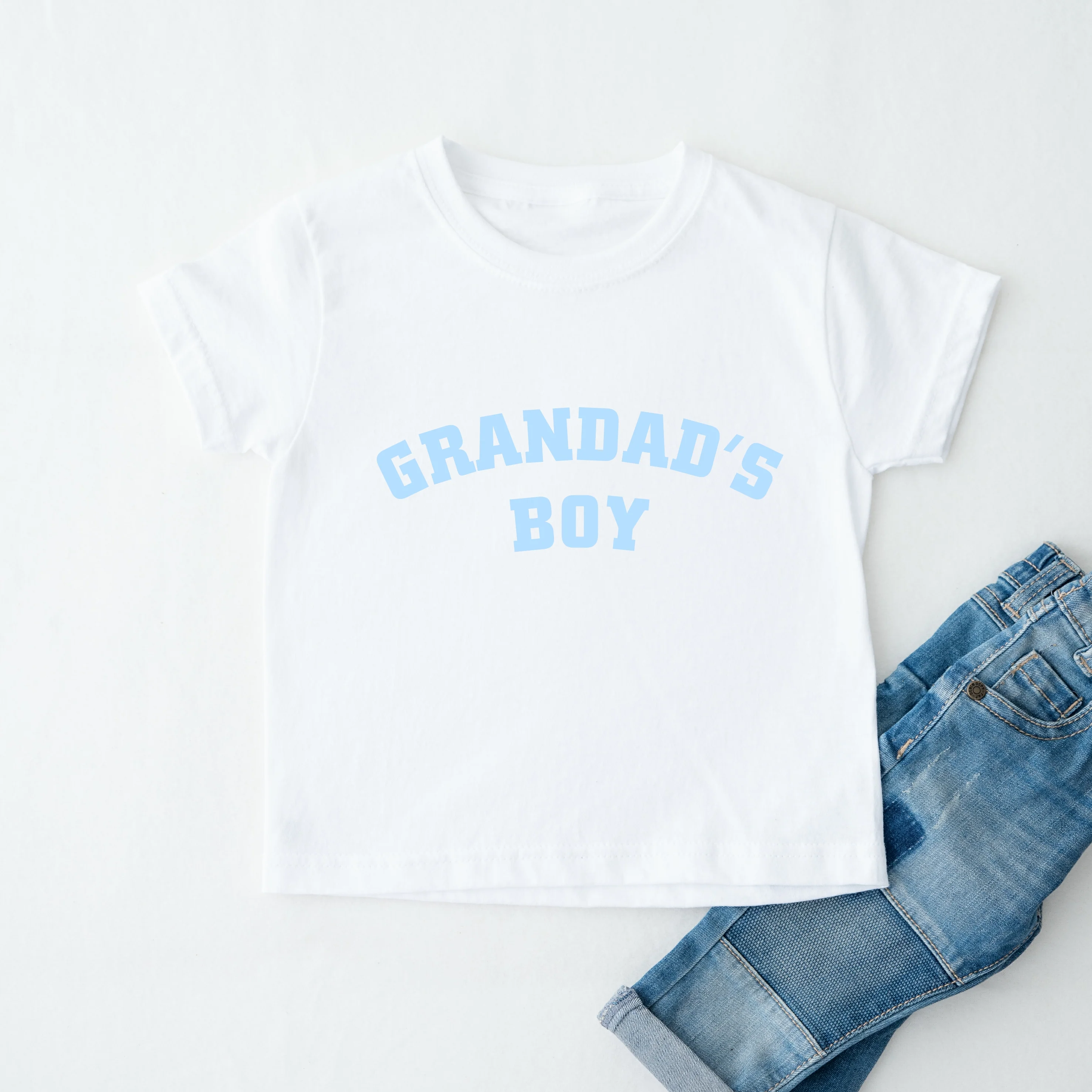 Grandad & Grandad's Boy Blue Matching Outfits - Image 4