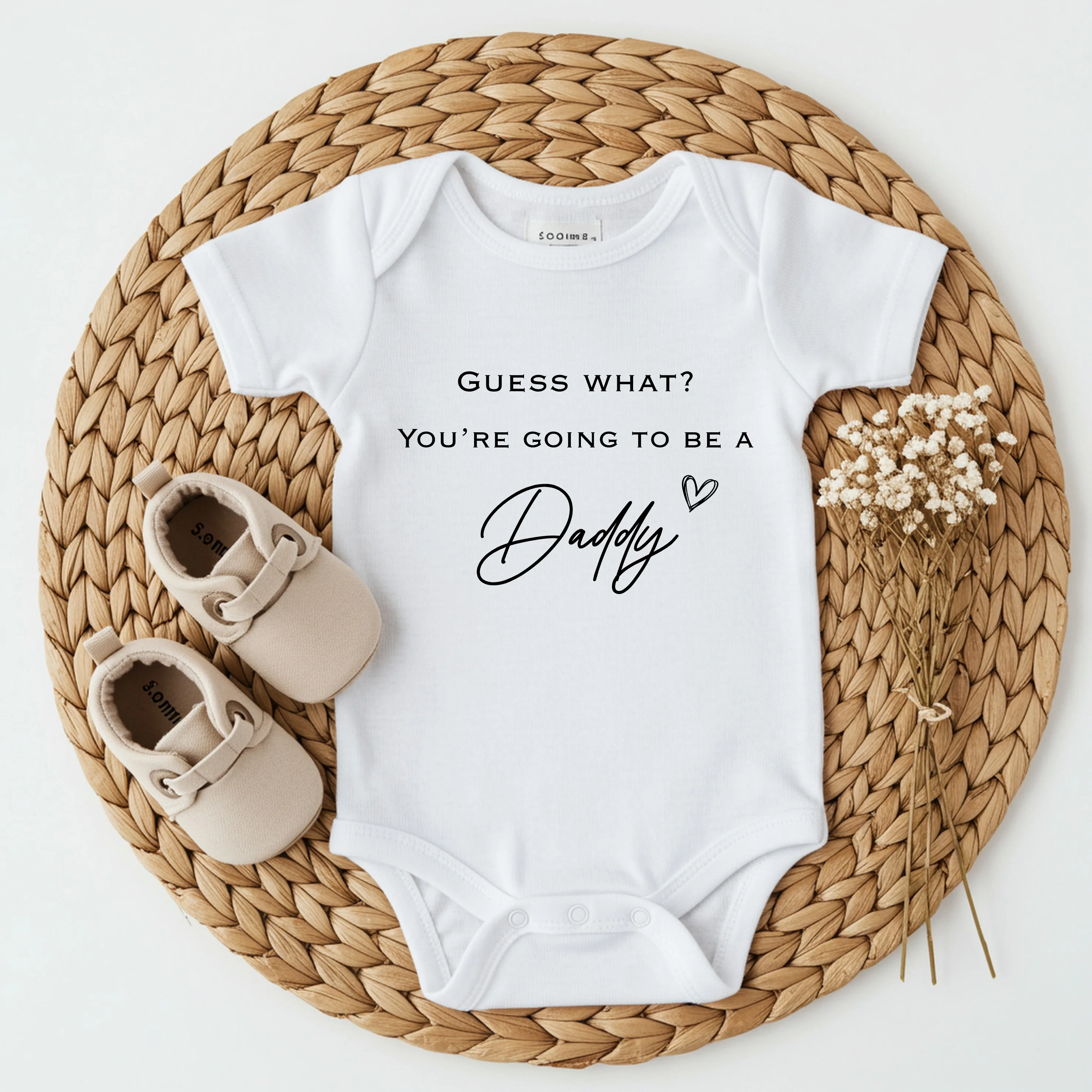 Guess What... You're Going To Be A Daddy Baby Announcement Vest - Image 2