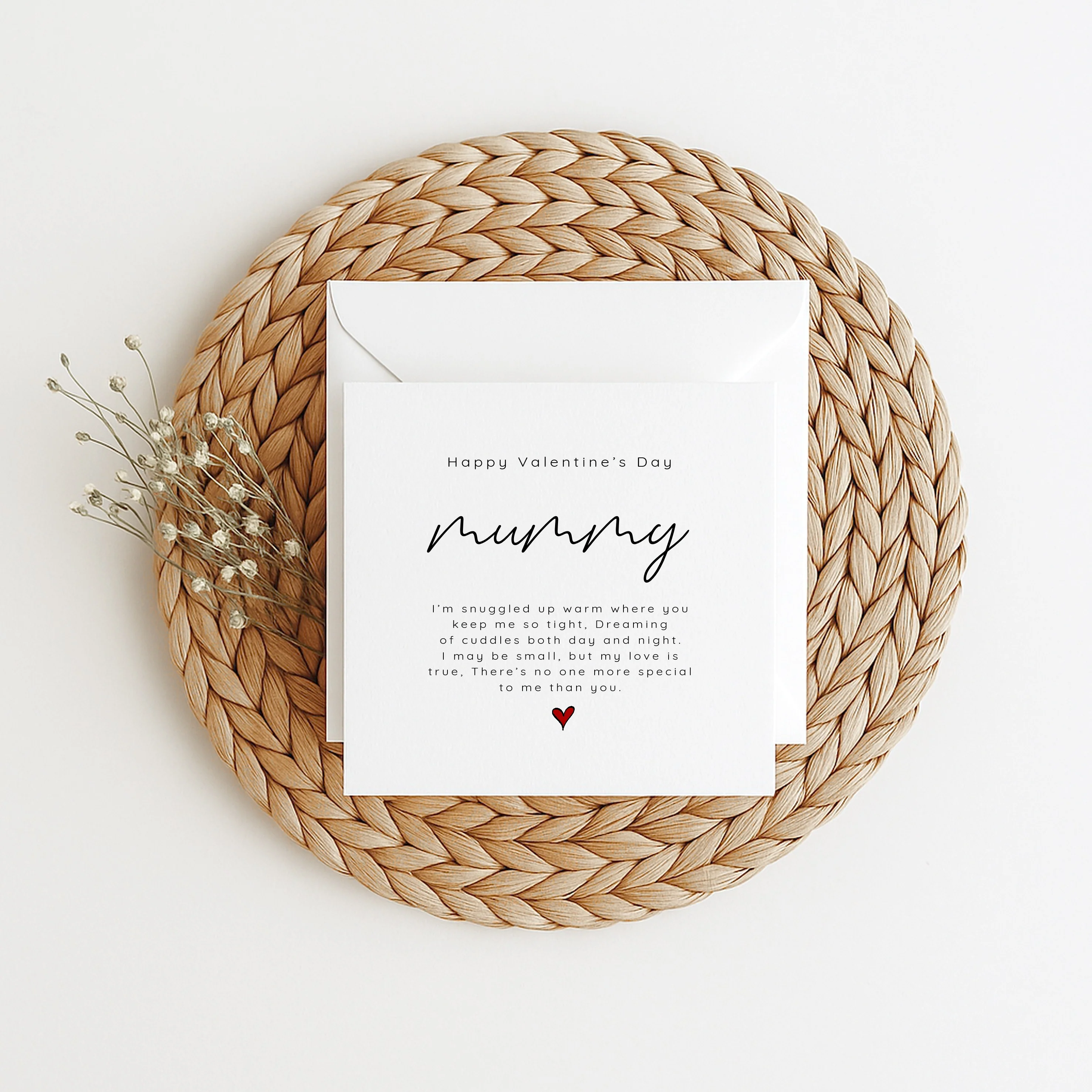 Happy Valentine's Day Mummy Card - Image 3