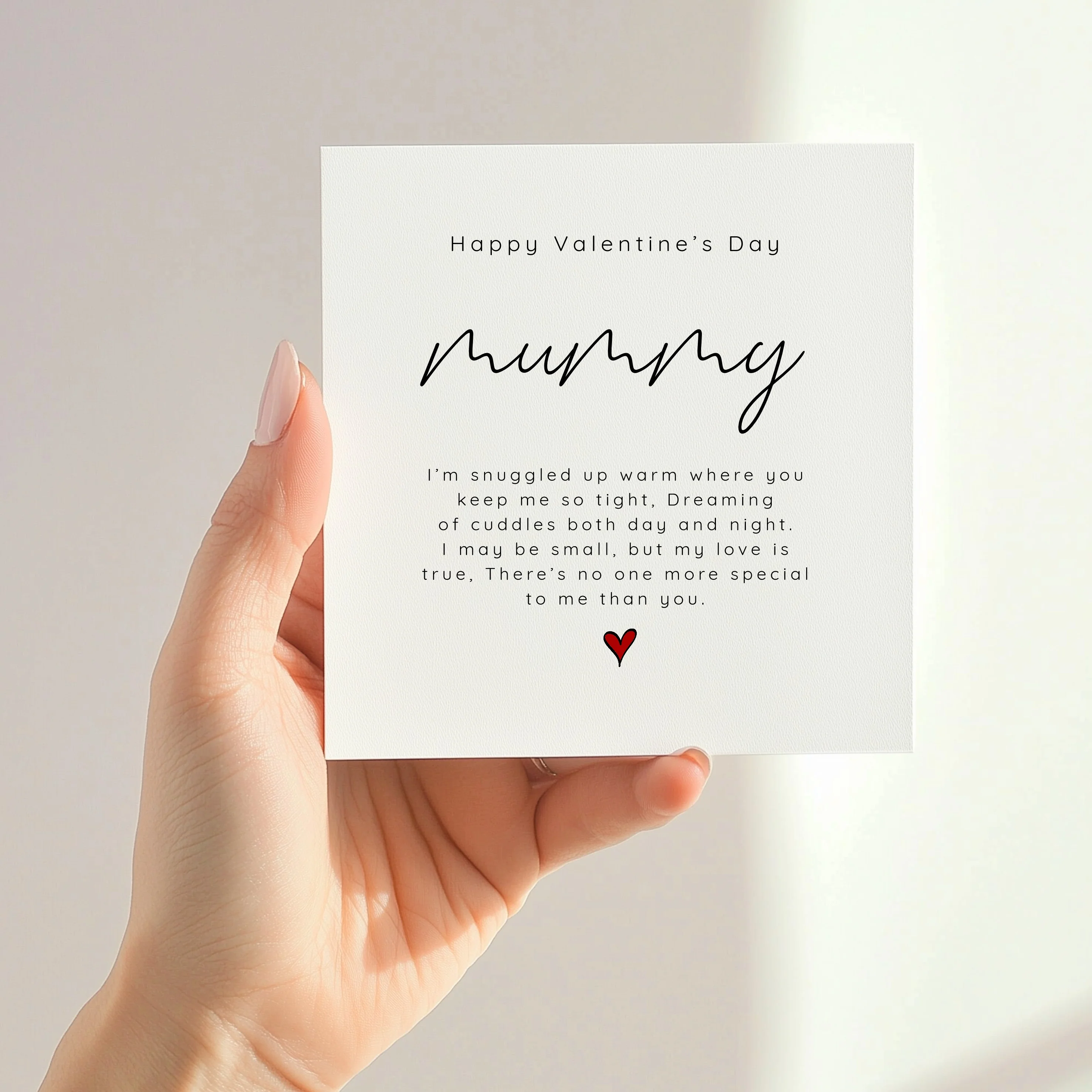 Happy Valentine's Day Mummy Card - Image 5