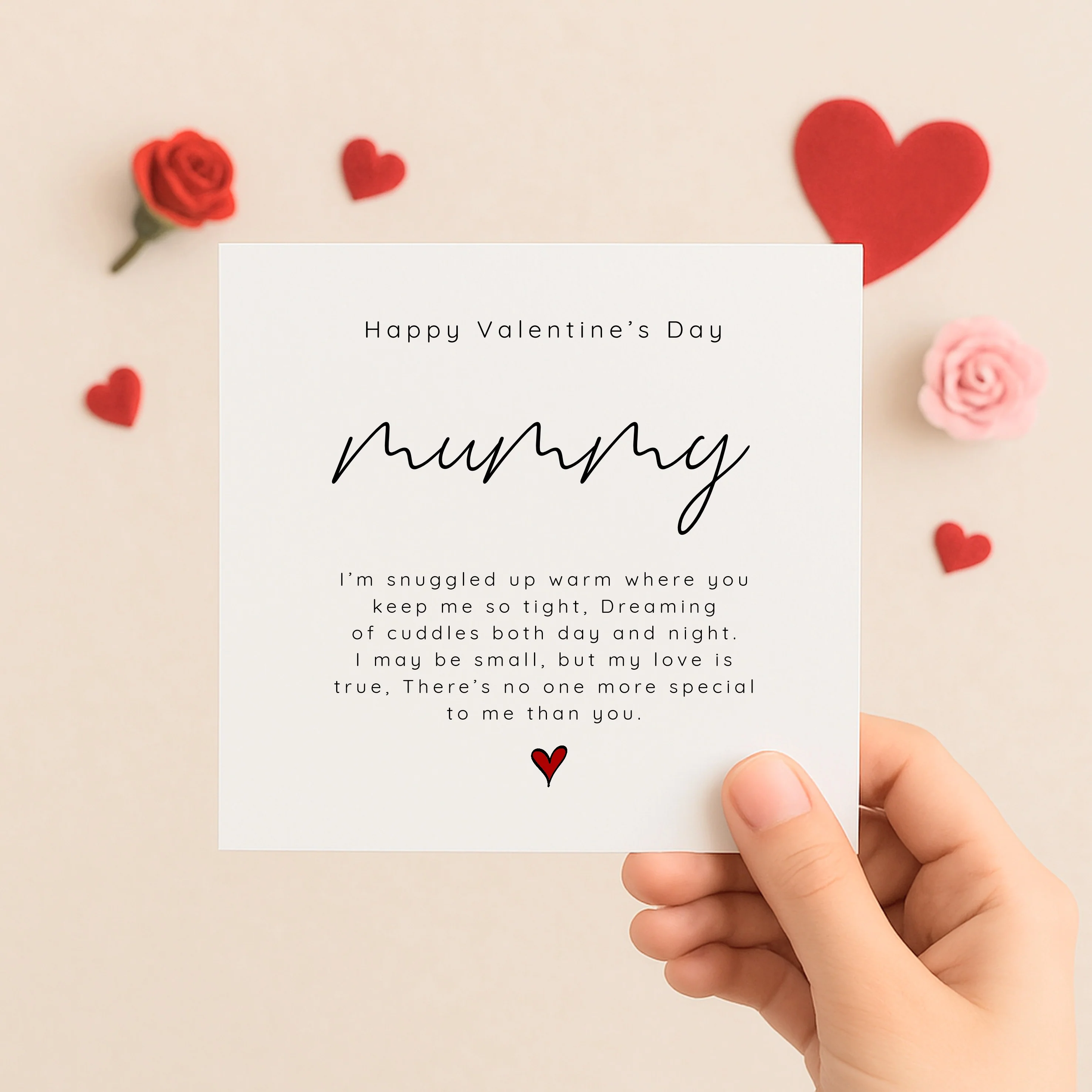 Happy Valentine's Day Mummy Card - Image 6