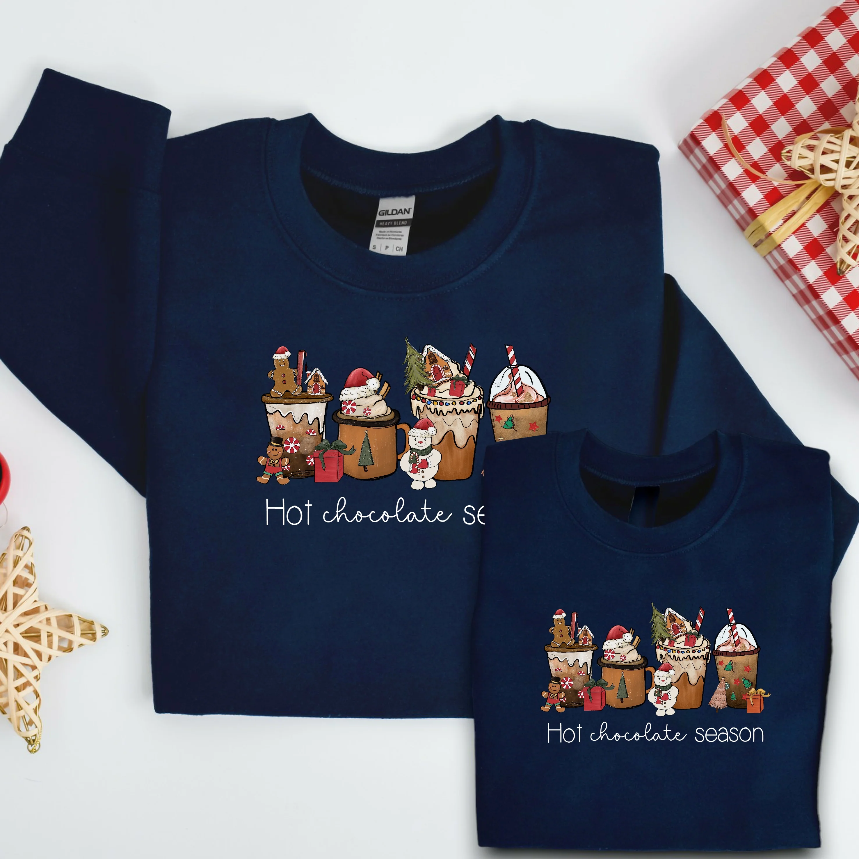 Hot Chocolate Season Mum & Mini Sweatshirts - Image 4