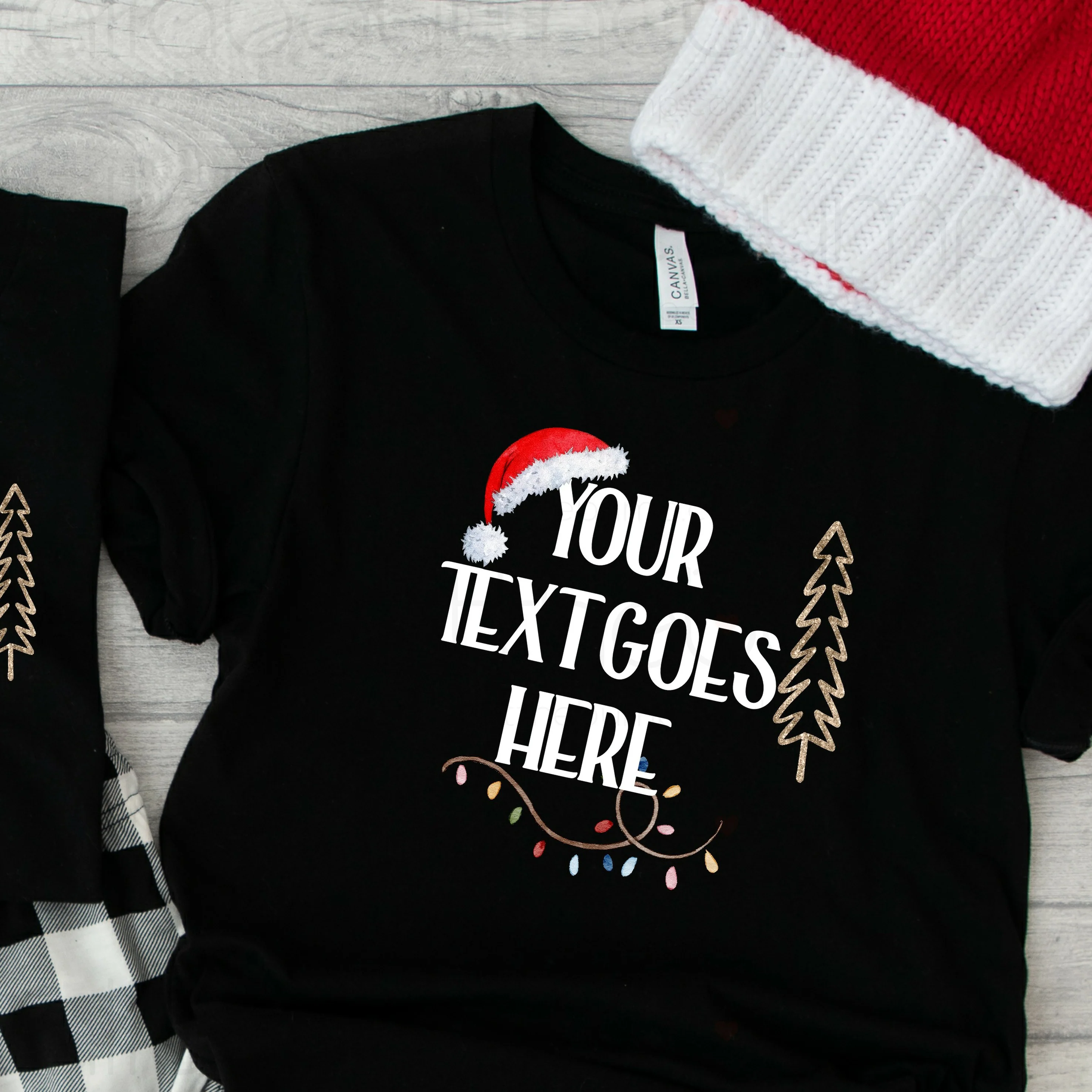 I don't do matching Christmas... Personalised Family T-Shirt - Image 2