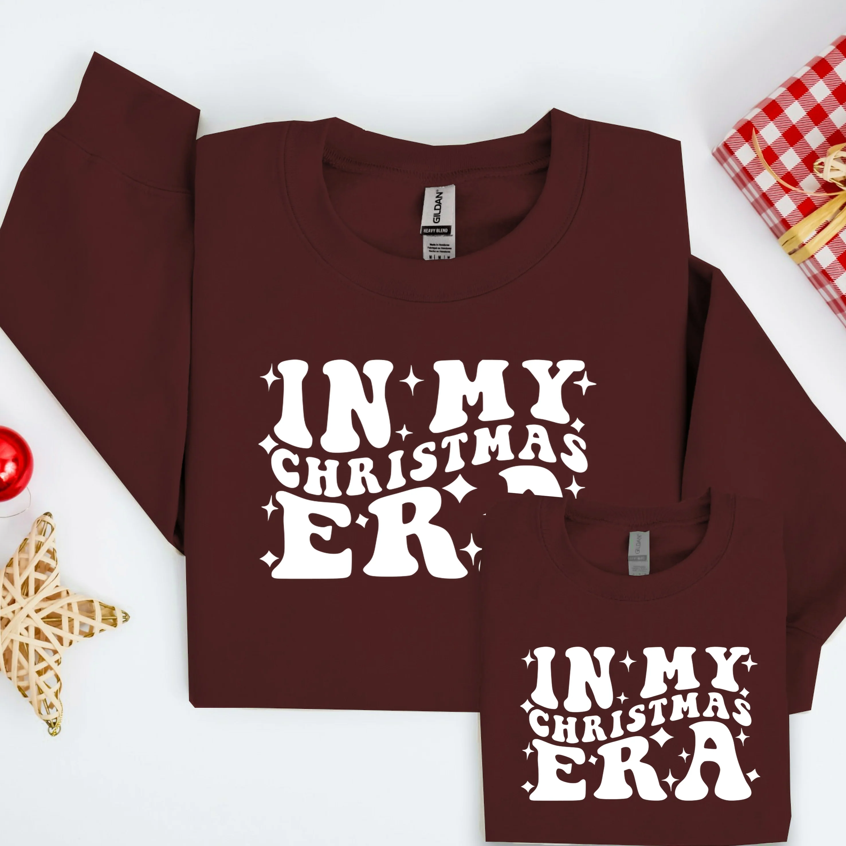 In My Christmas Era Family Matching Sweatshirts - Image 3