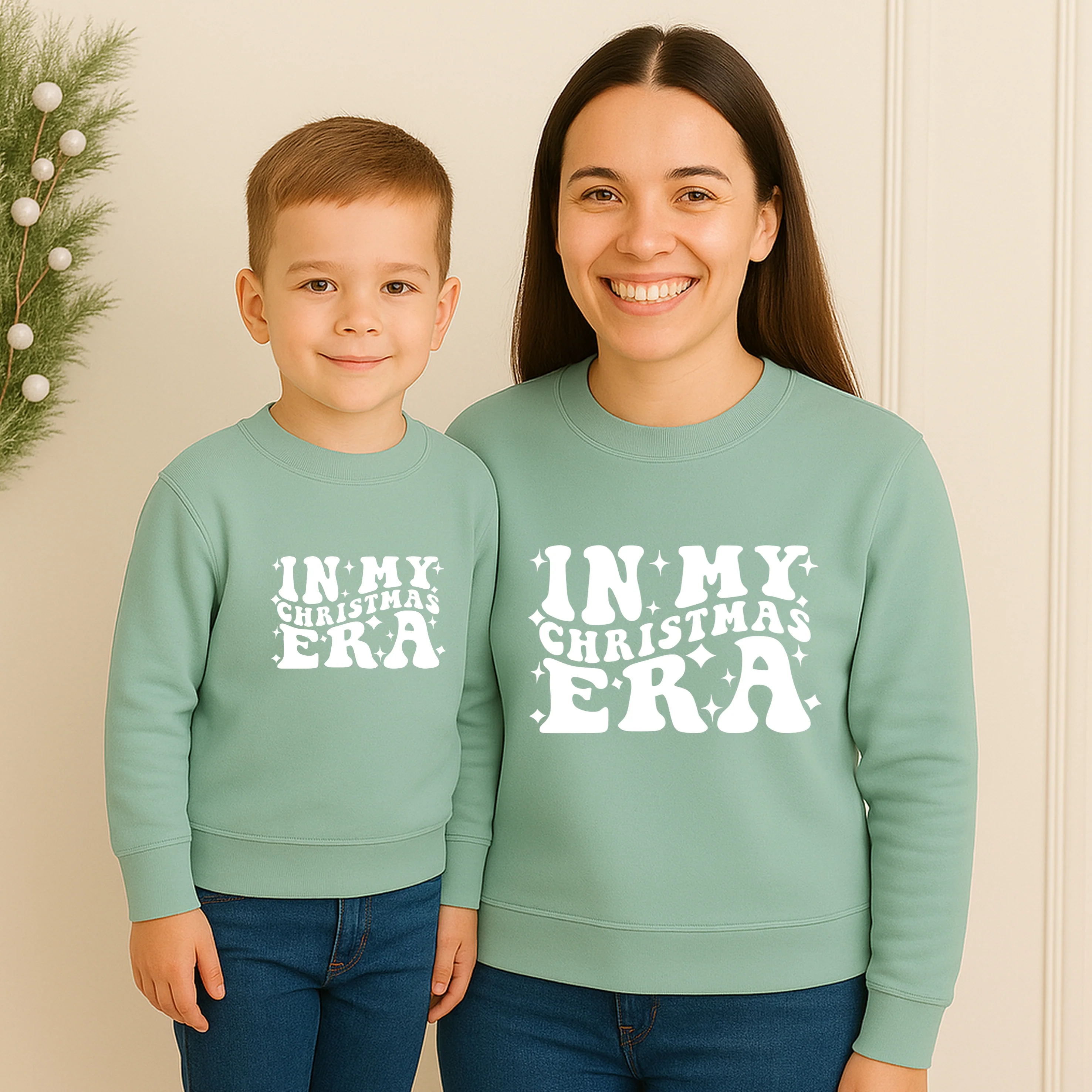 In My Christmas Era Family Matching Sweatshirts - Image 6