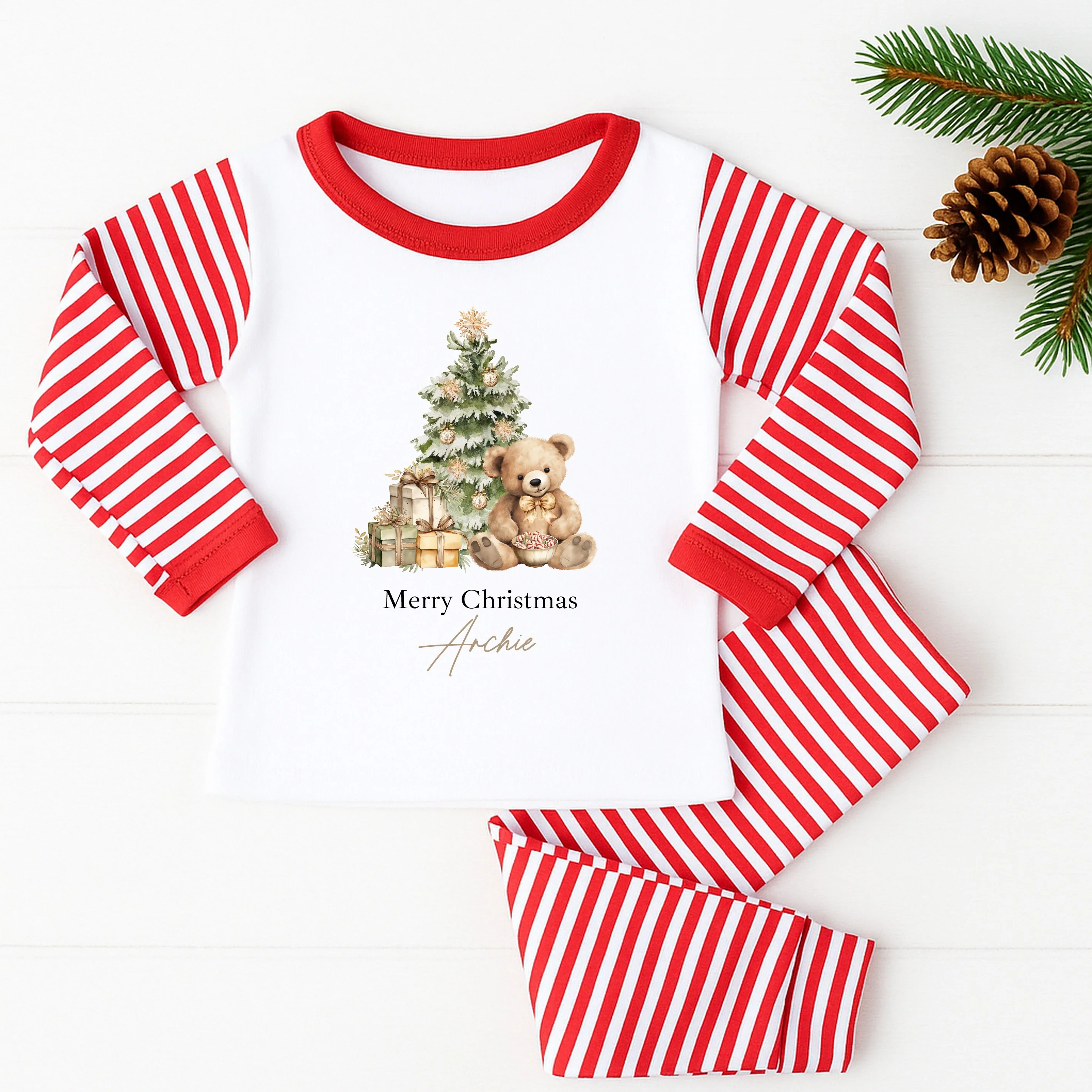 Merry Christmas 2025 Bundle (Pyjama Set, Toy, Ornament, Sack, Stocking & Box) - Image 2