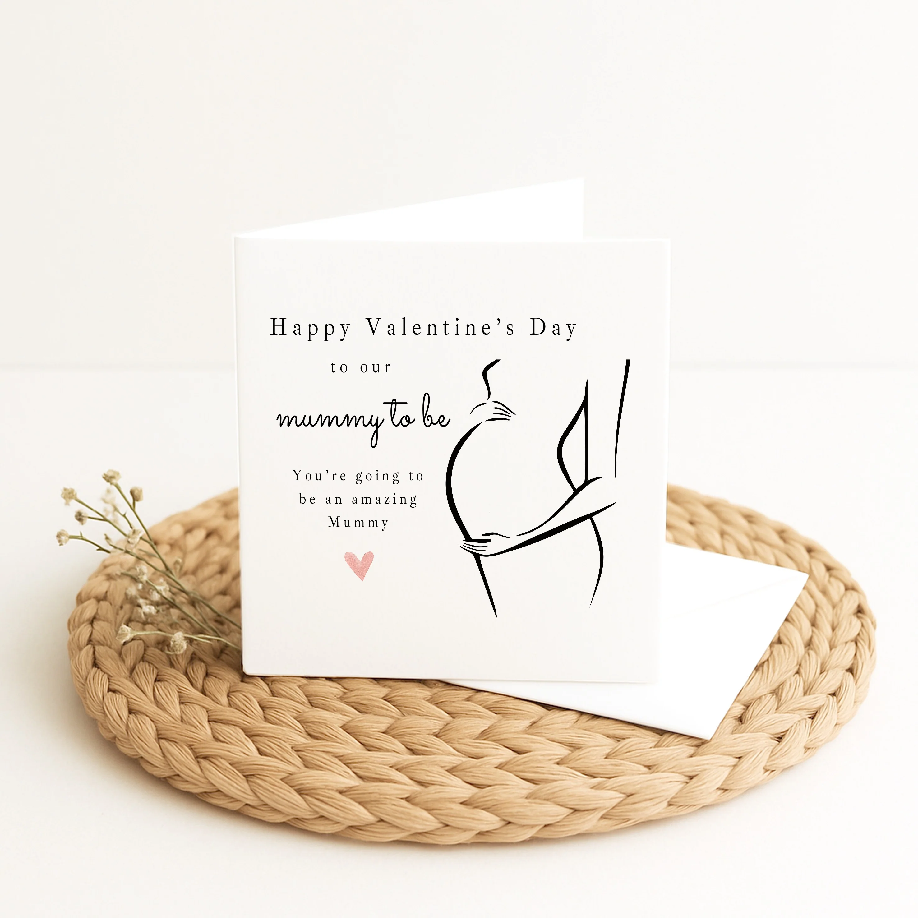 Mummy To Be Happy Valentine's Day Card - Image 4