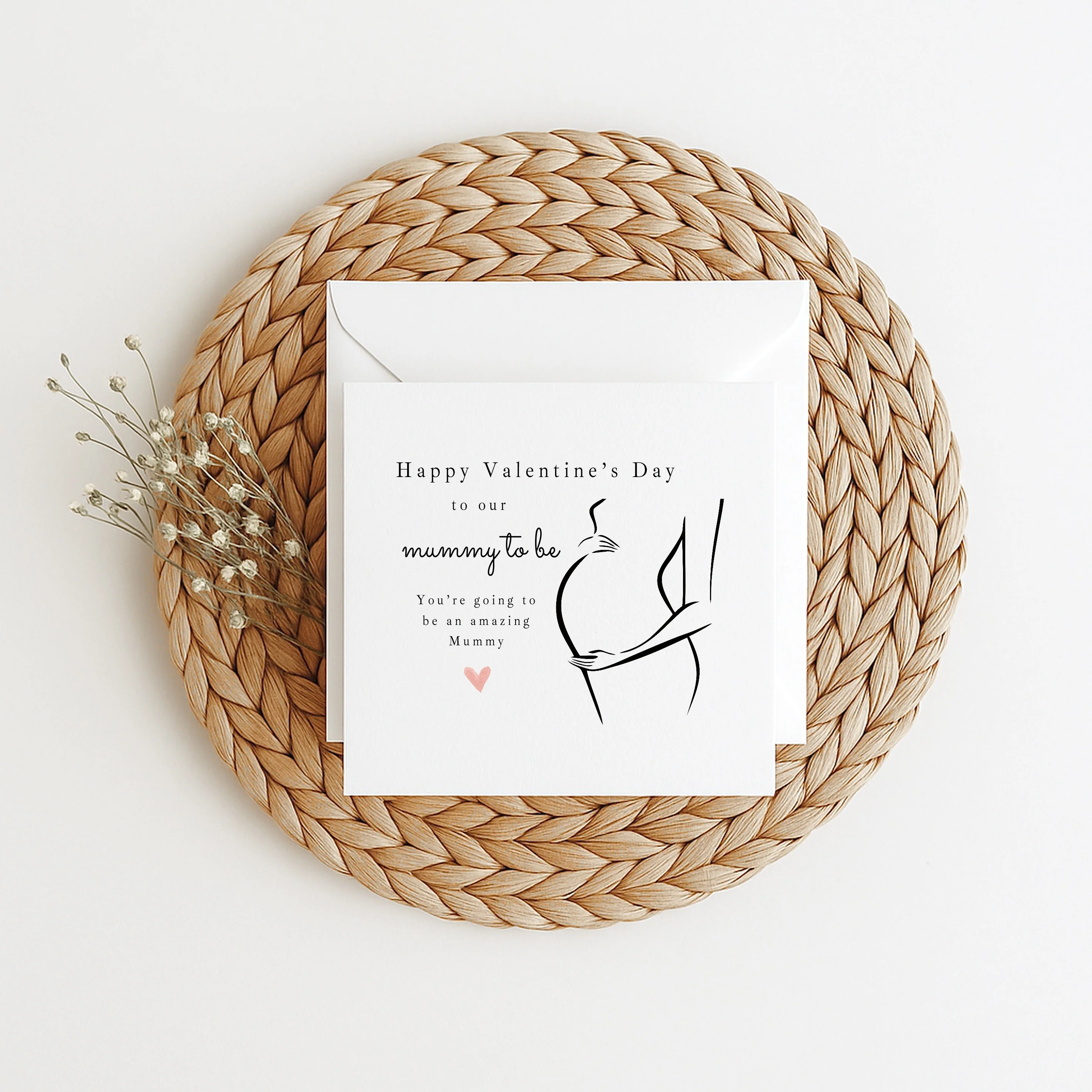 Mummy To Be Happy Valentine's Day Card - Image 5