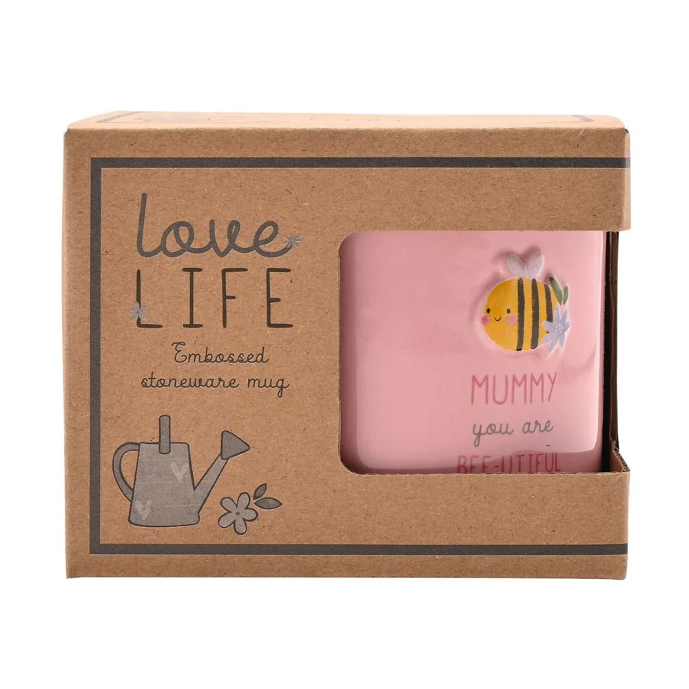 Mummy You Are Bee-utiful Pink Mug - Image 2