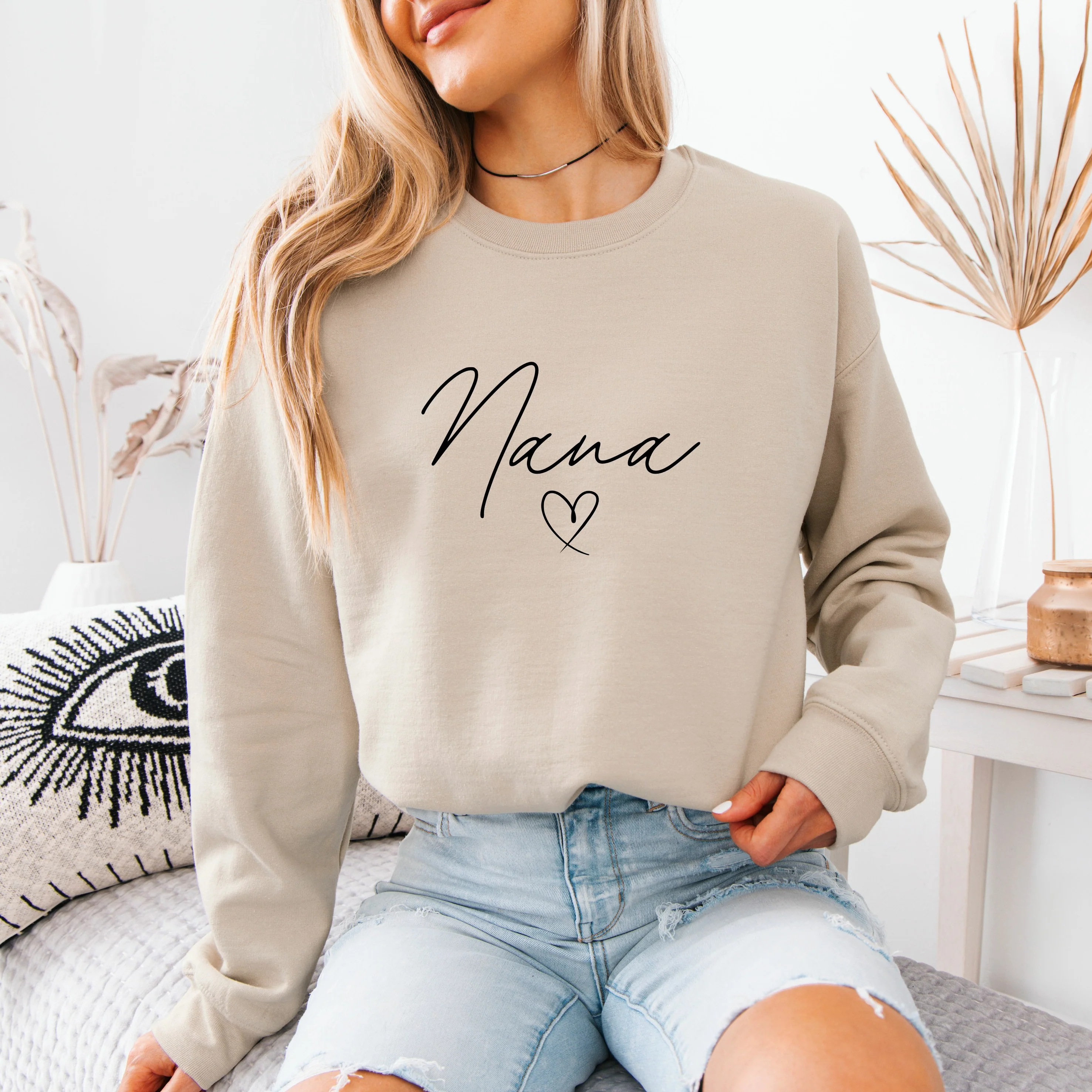 Nana Heart Sweatshirt - Image 2