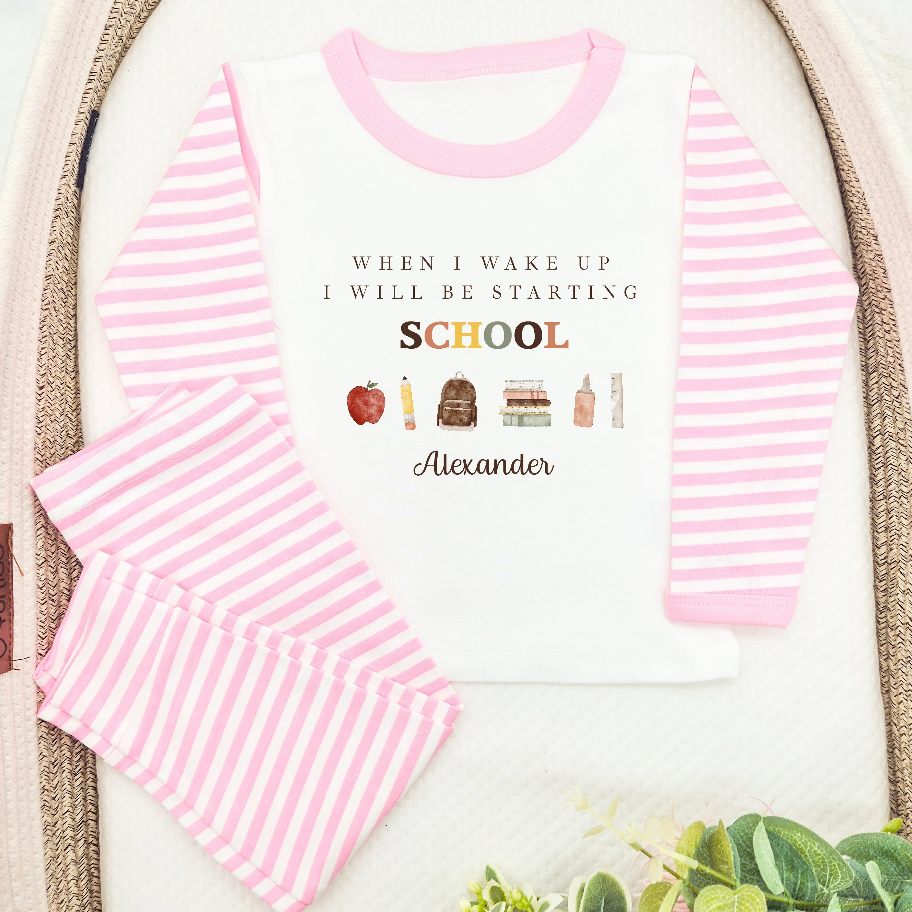 Personalised Back To School Pyjamas - Image 3