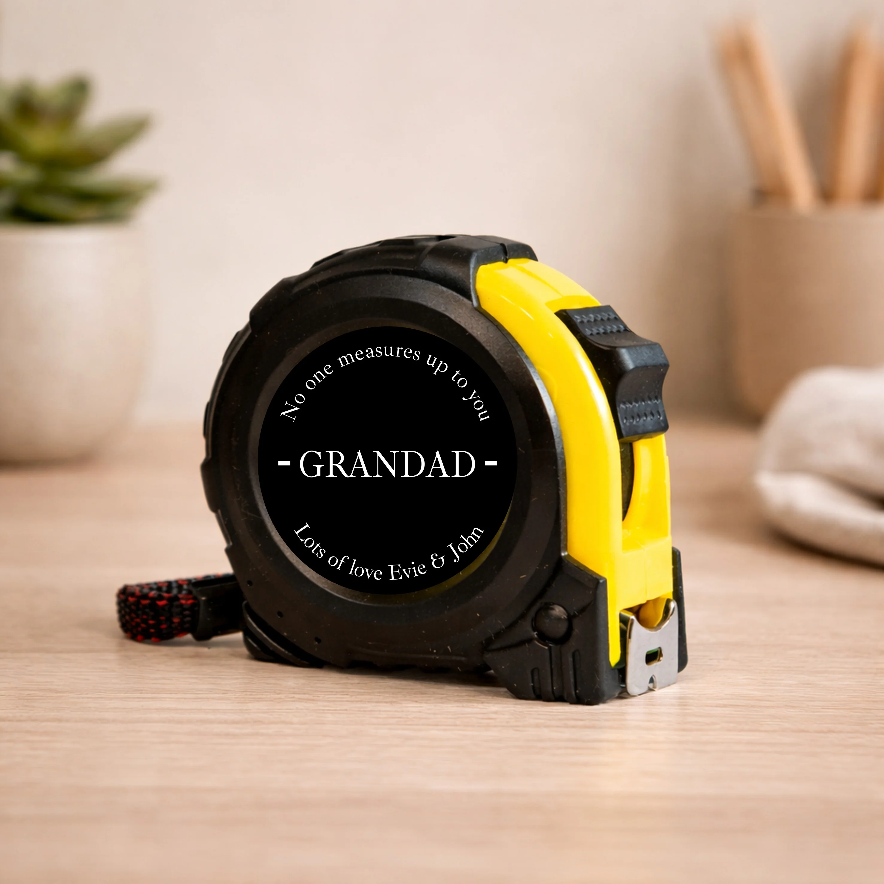 Personalised Black No One Measures Up To You Tape Measure - Image 4