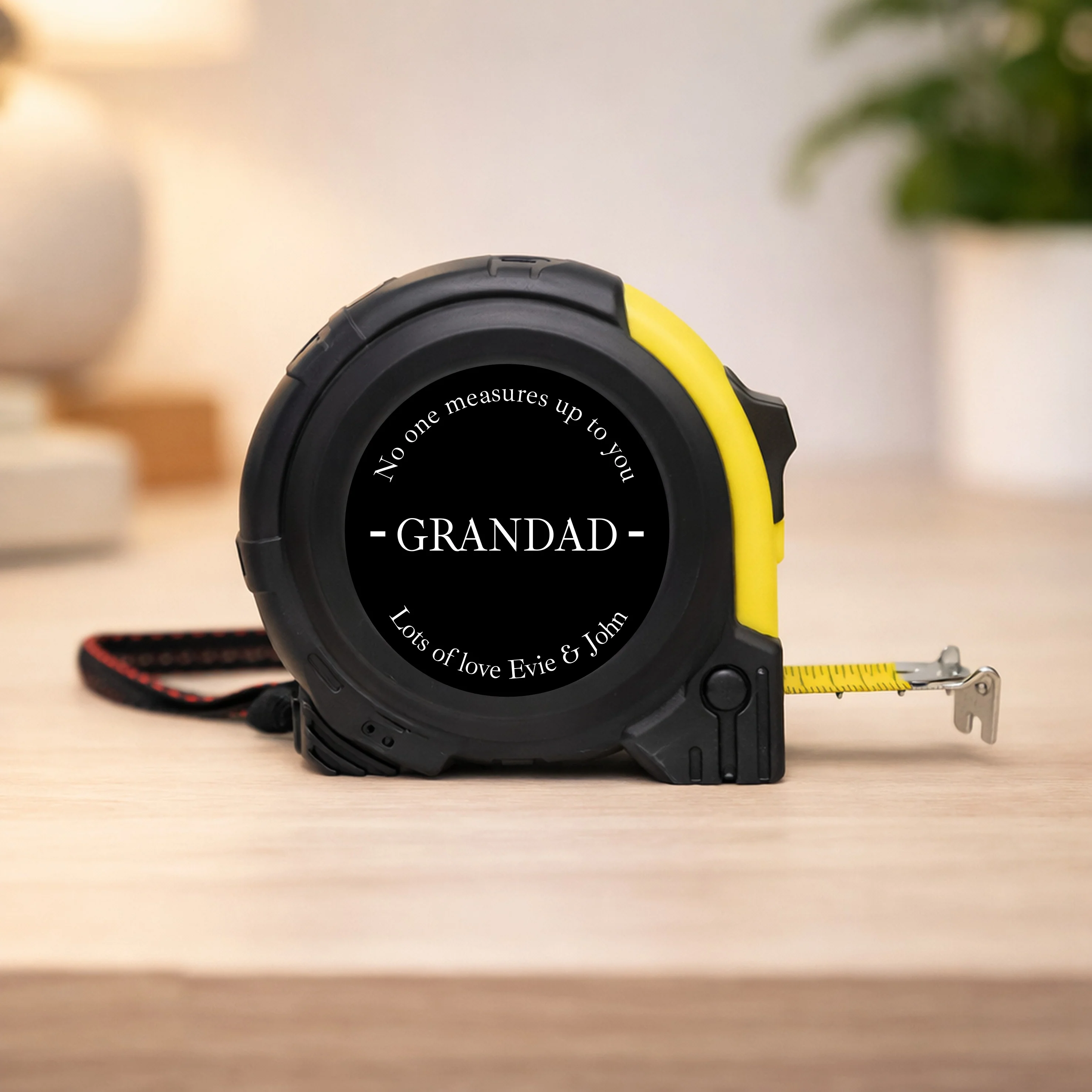 Personalised Black No One Measures Up To You Tape Measure - Image 5