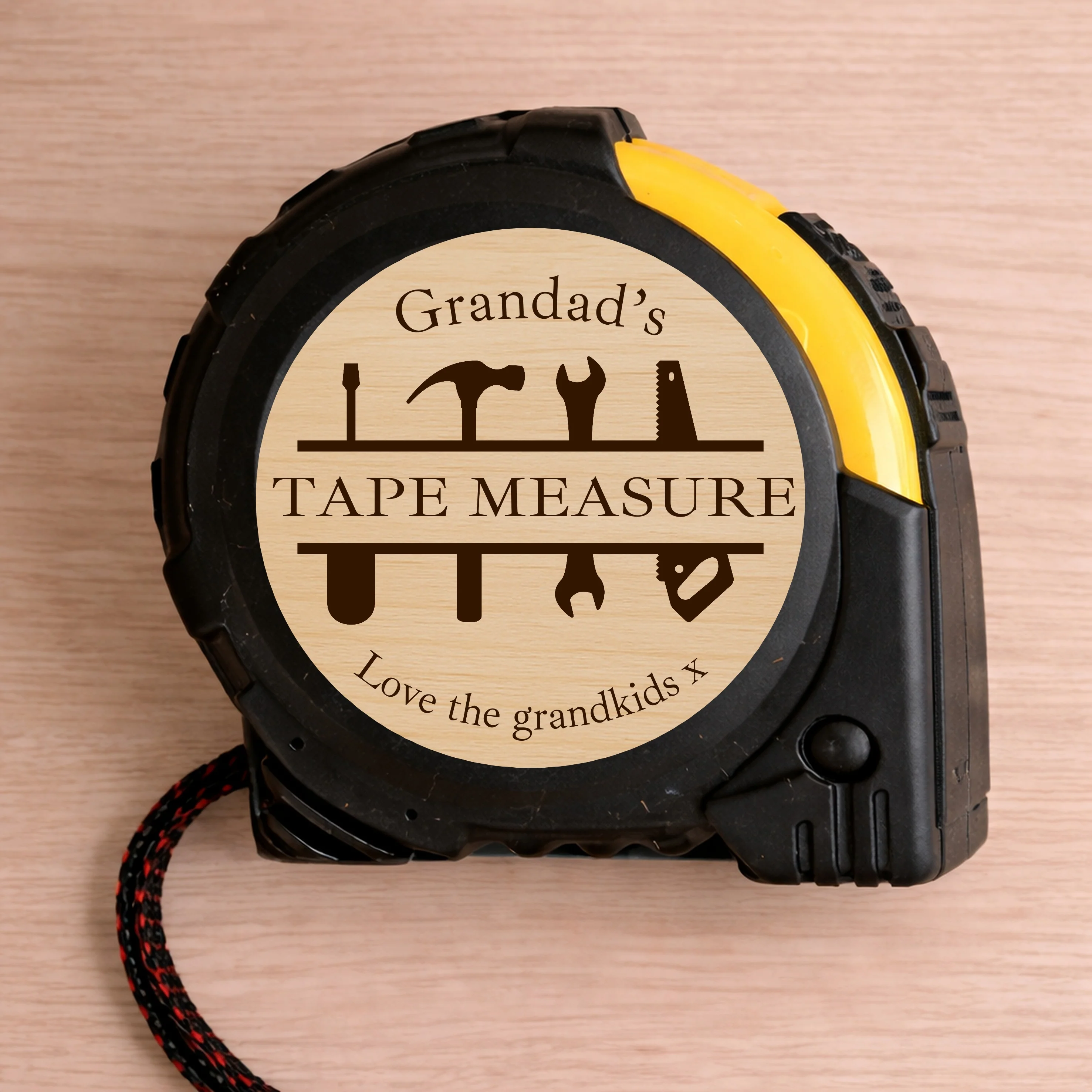 Personalised Daddy's Tape Measure - Image 5