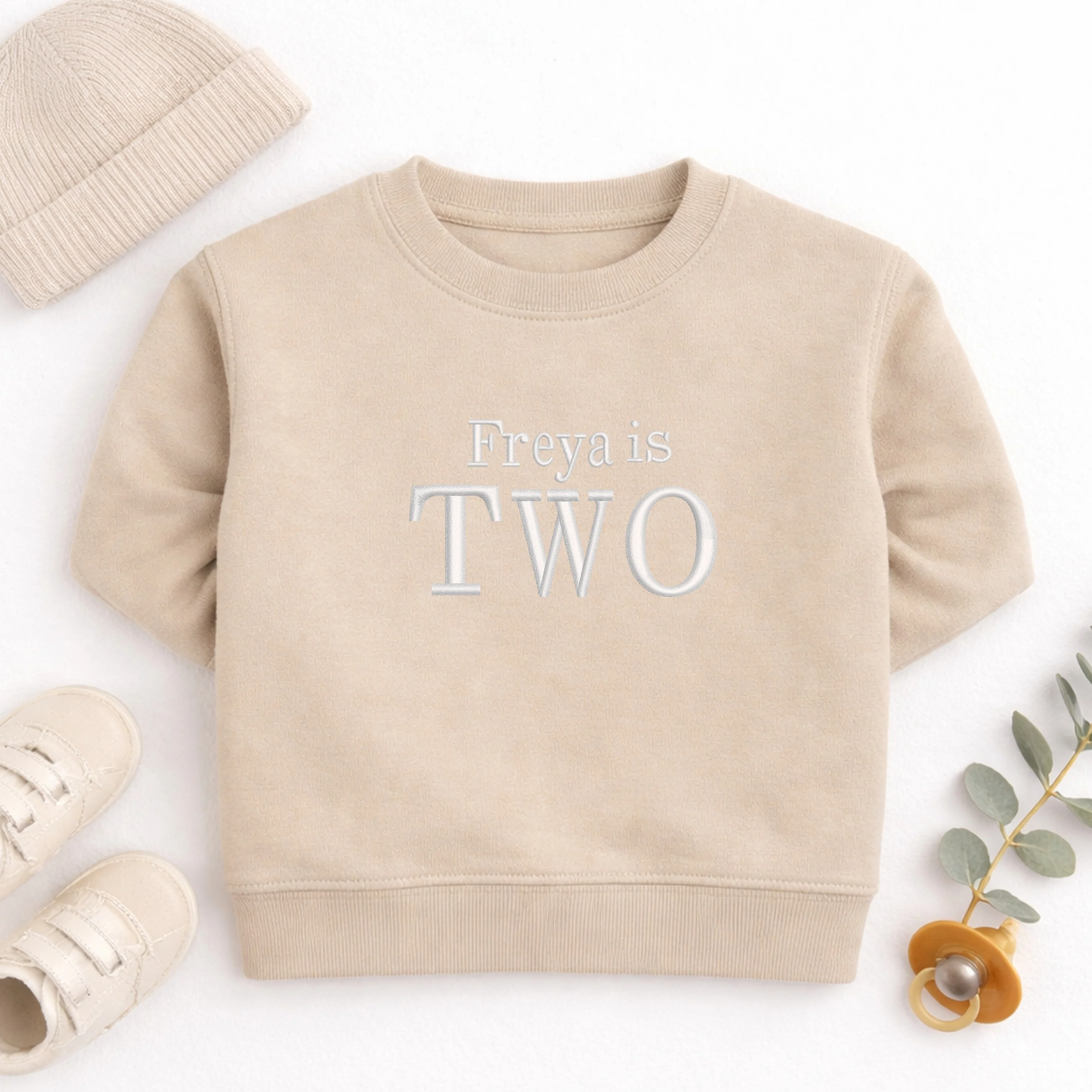 Personalised Embroidered I am Birthday Sweatshirt - Image 6