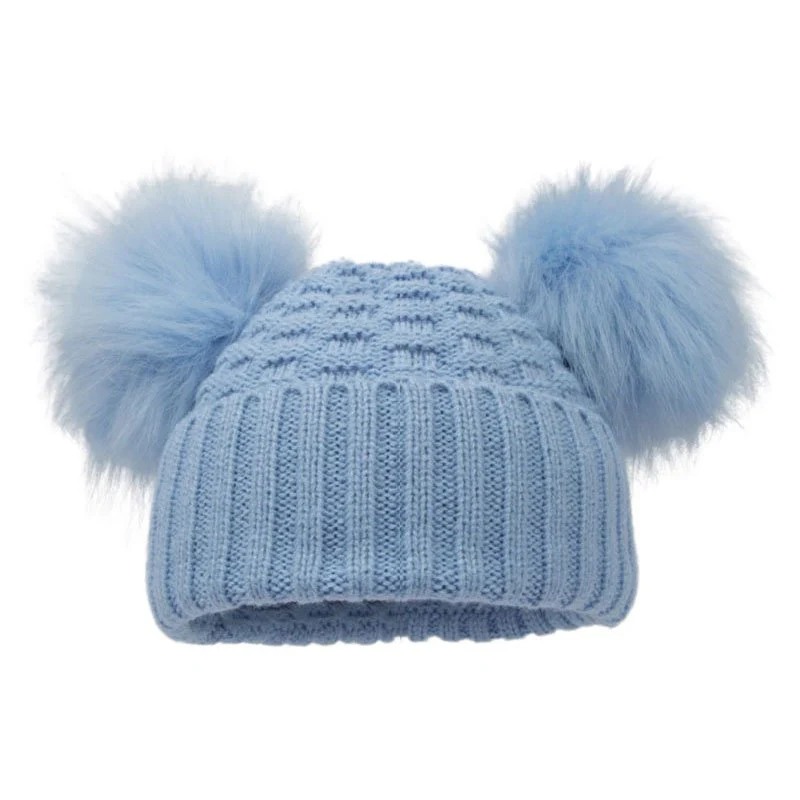 Personalised Embroidered Knitted Pompom Hat - Image 3