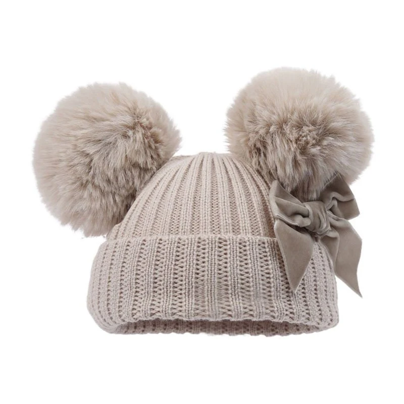 Personalised Embroidered Knitted Pompom Hat - Image 5