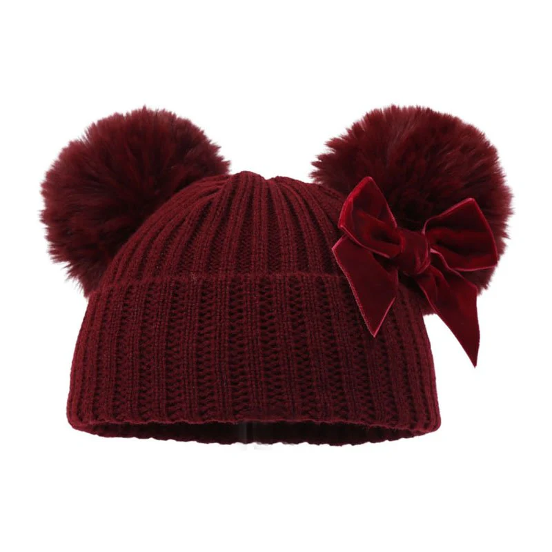 Personalised Embroidered Knitted Pompom Hat - Image 6