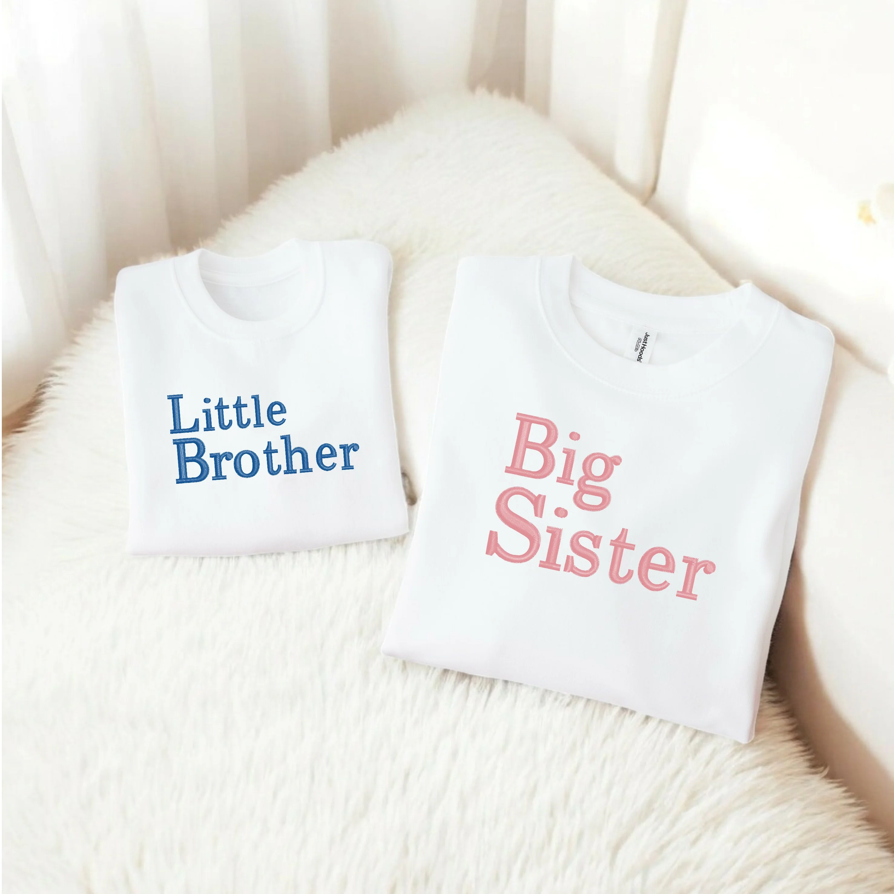 Personalised Embroidered Sibling Matching Sweatshirt - Image 2