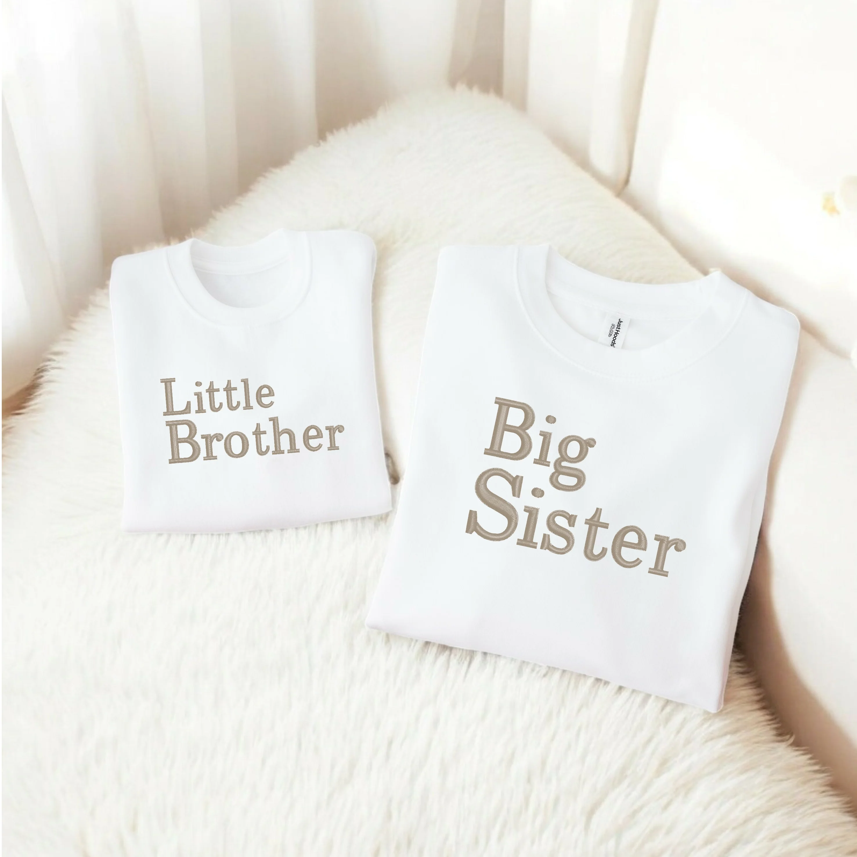 Personalised Embroidered Sibling Matching Sweatshirt - Image 3