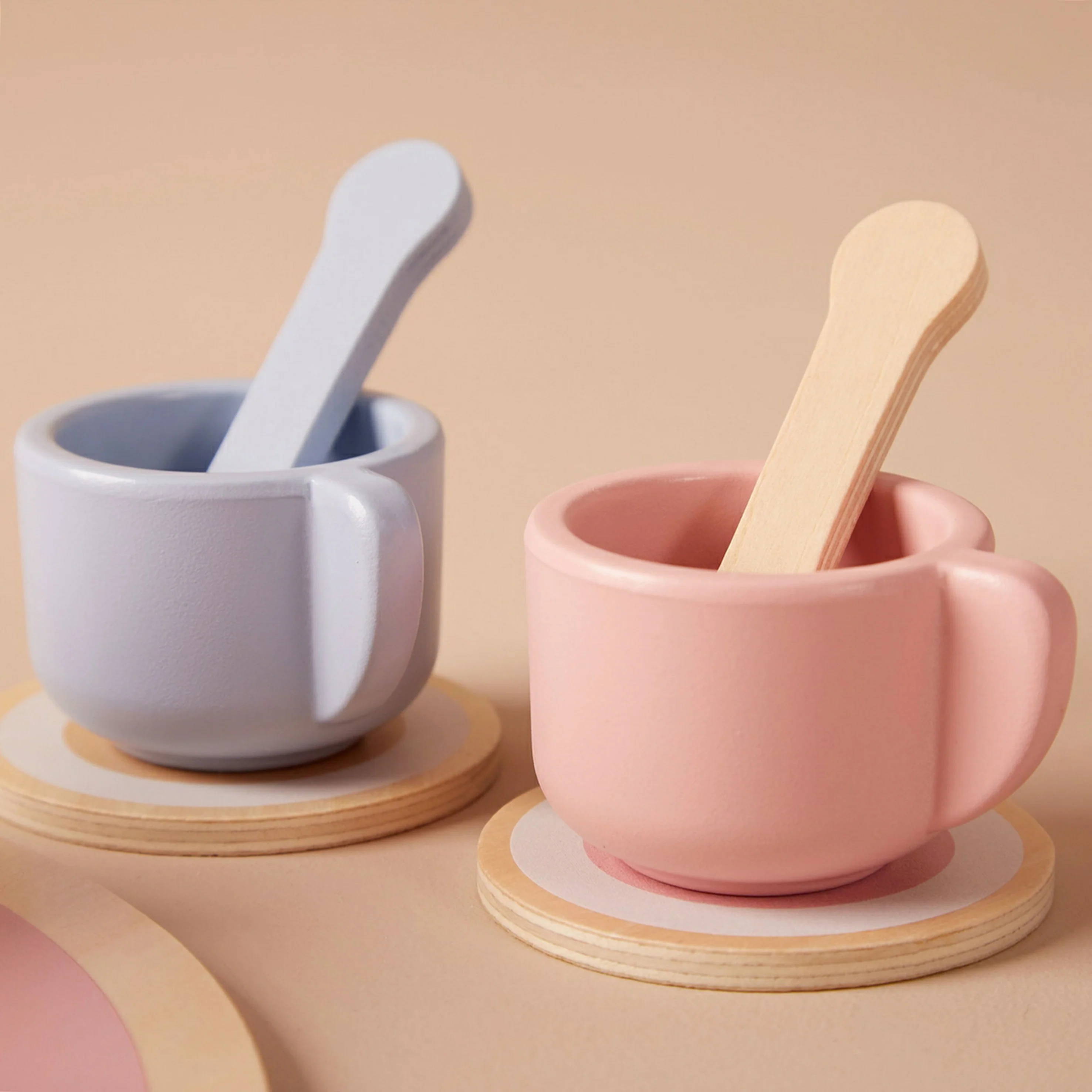 Personalised Engraved Wooden Tea Set Toy - Image 3