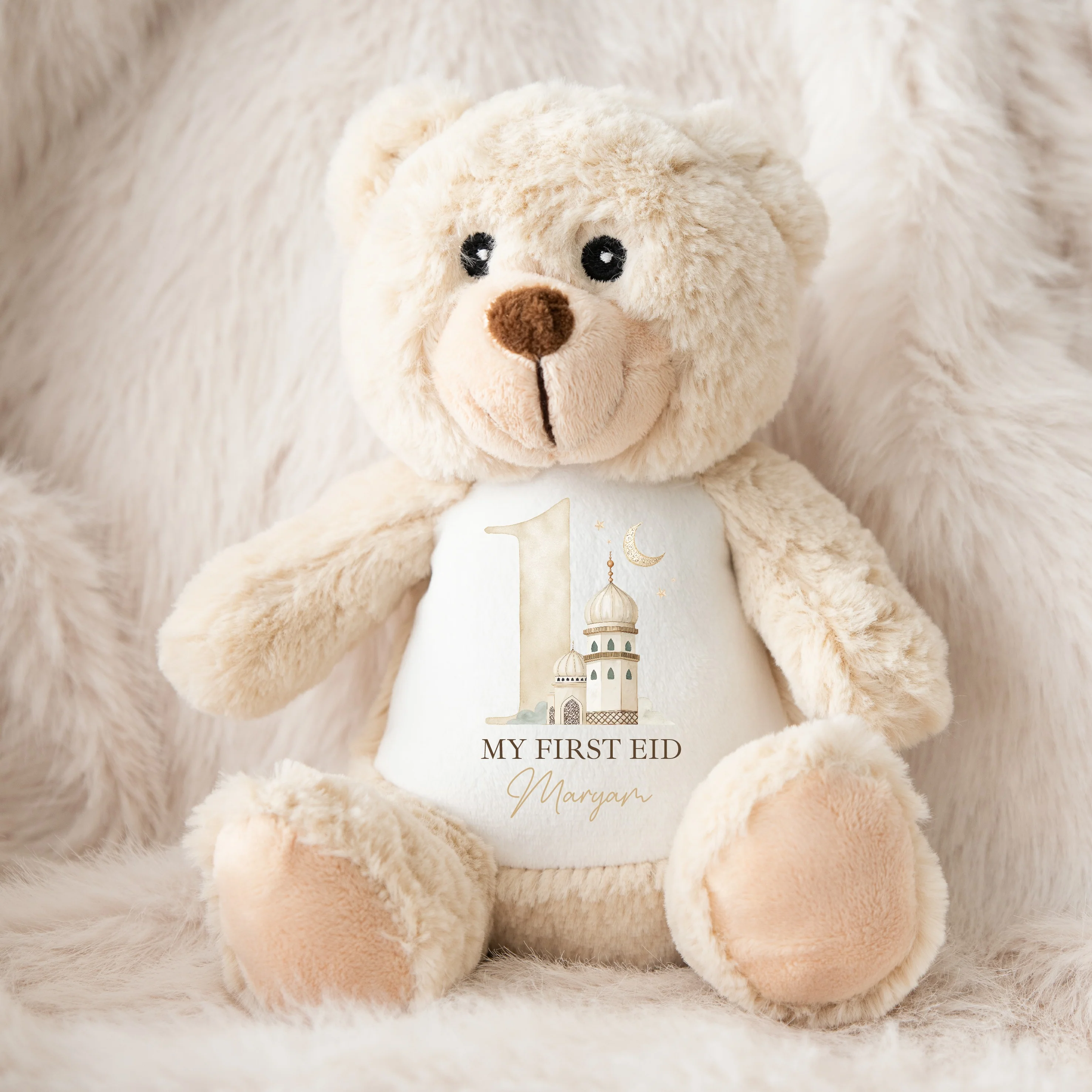 Personalised Gold My First Eid Teddy - Image 6