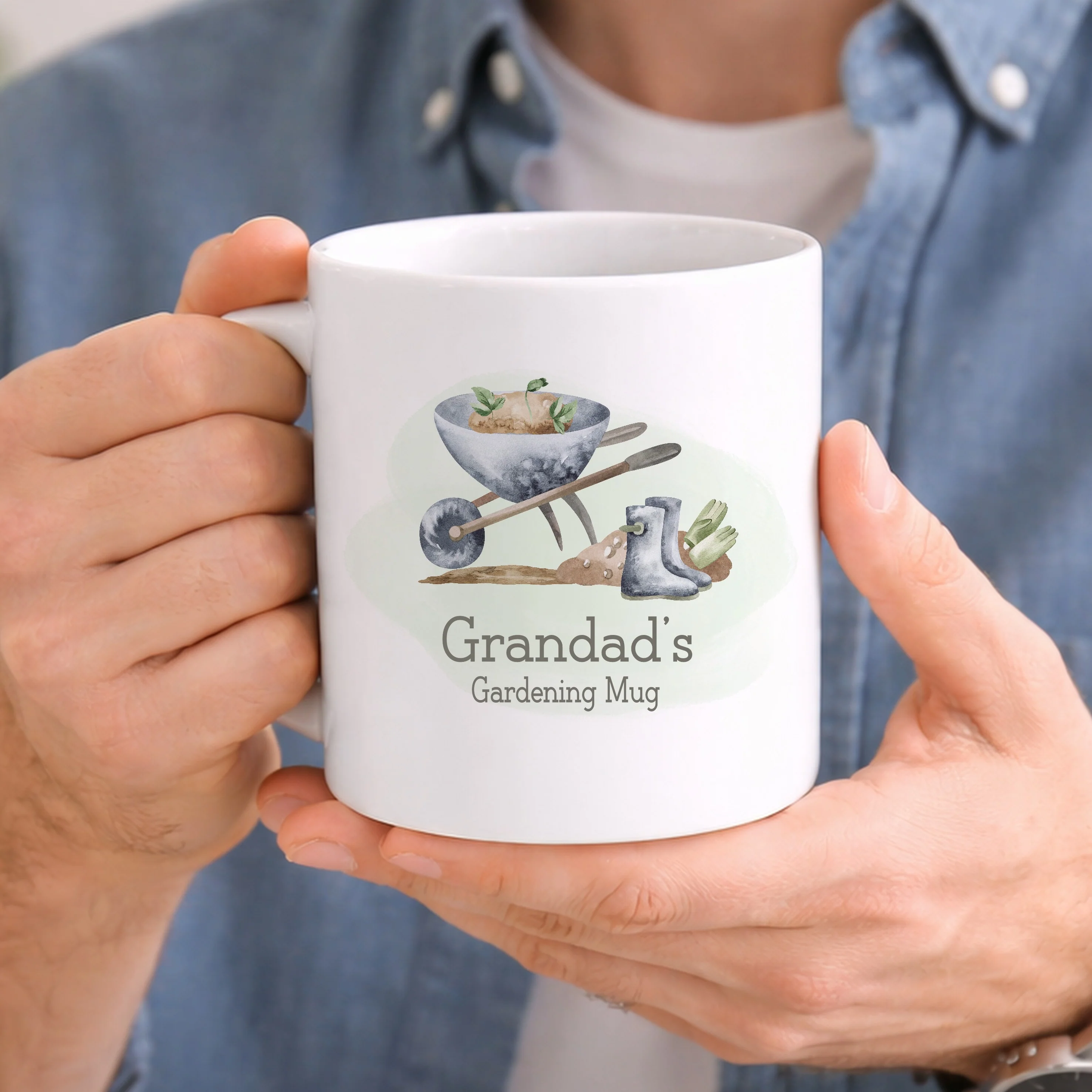 Personalised Grandad's Gardening Mug - Image 3