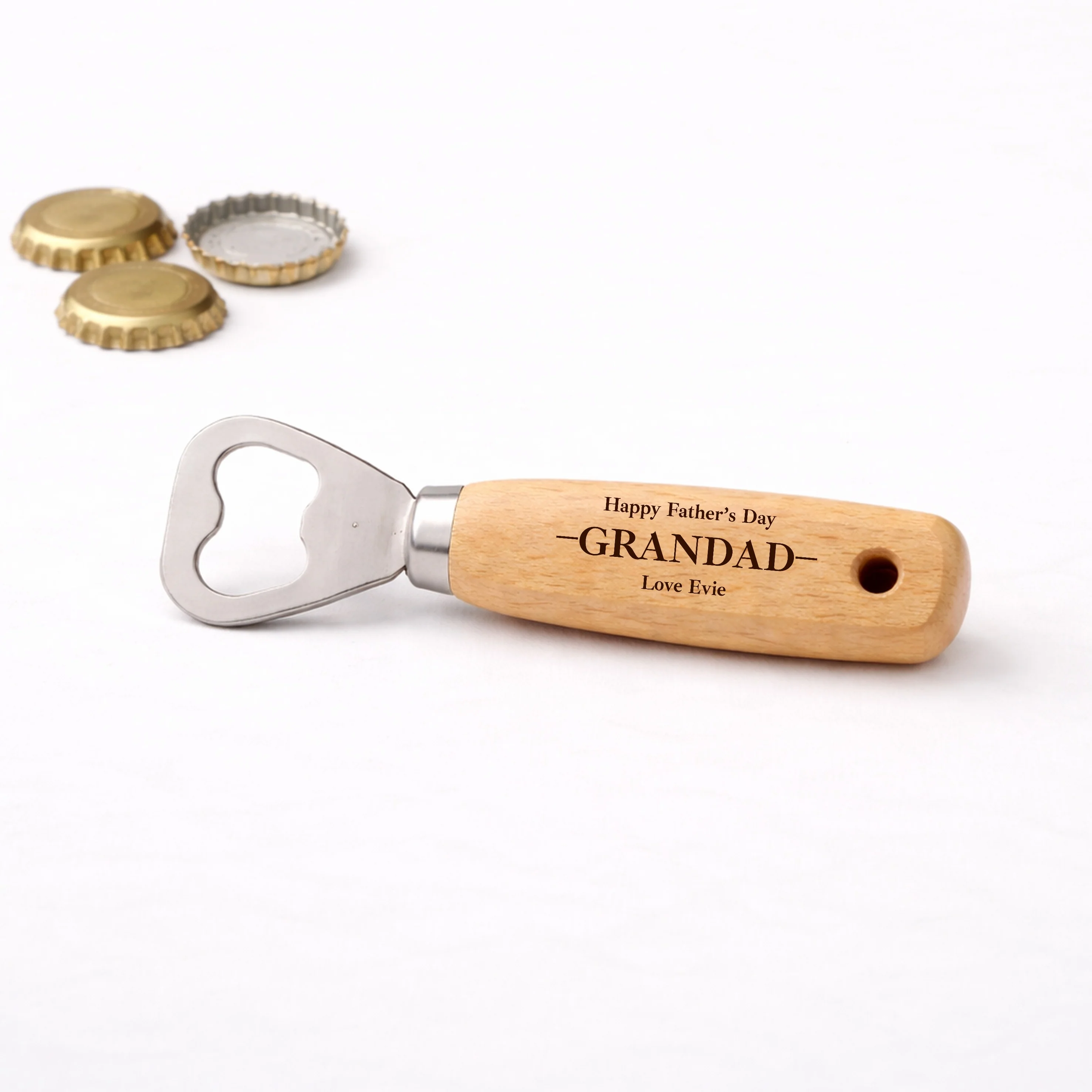 Personalised Happy Father's Day Daddy Engraved Bottle Opener - Image 5