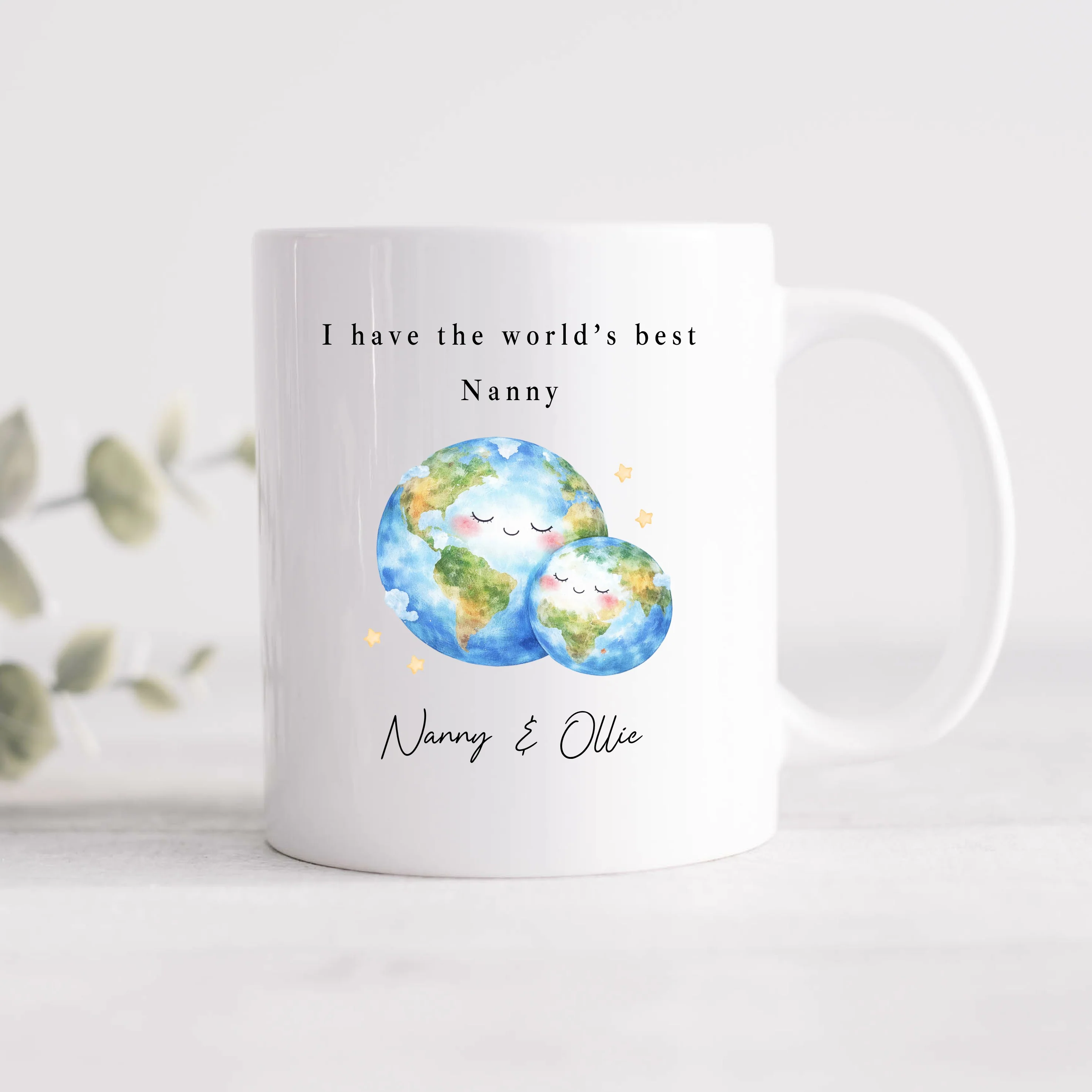 Personalised I Have The World's Best Nanny Mother's Day Mug - Image 3
